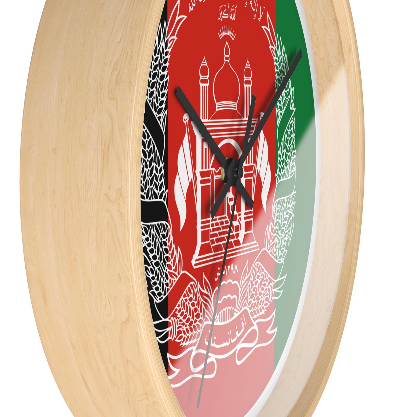 Afghanistan Flag Wall Clock - Stylish Home Decor for Patriotism