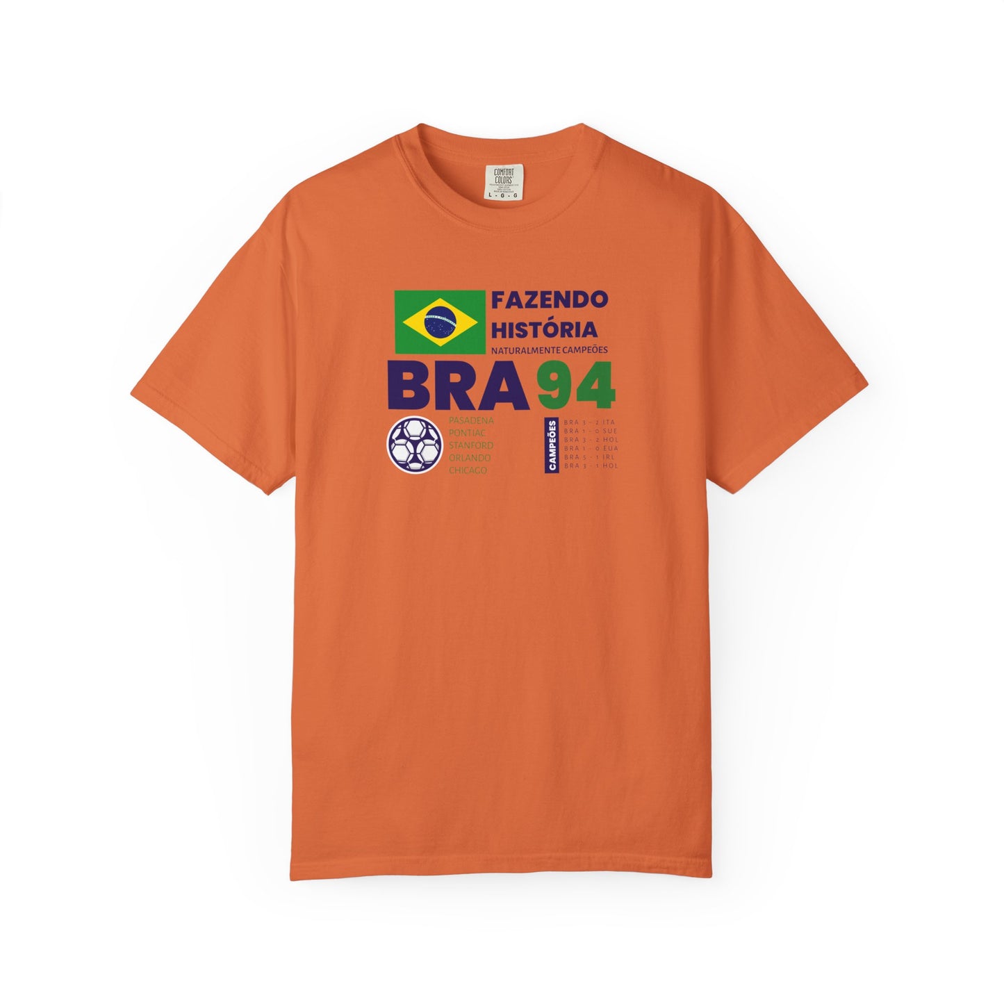 Vintage Brazil 94 Unisex T-Shirt Soccer Fans