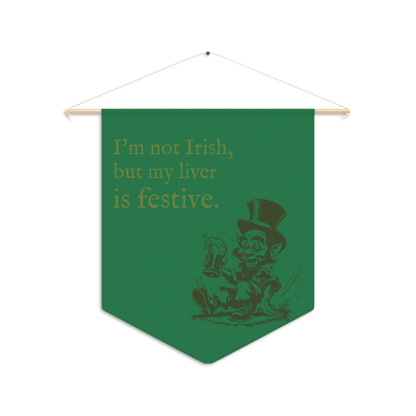 Festive Irish St. Patrick's Day Pennant Home Decor