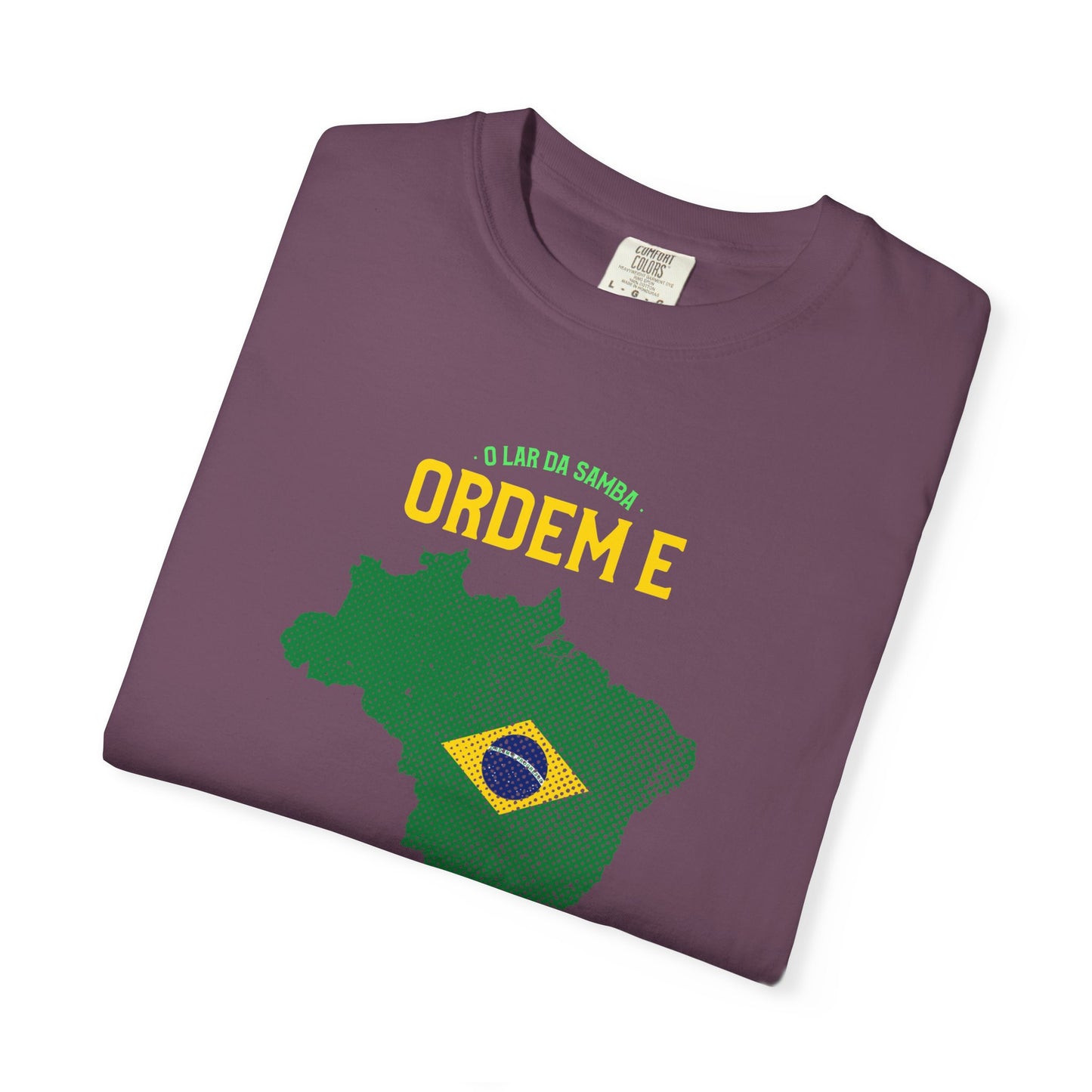 Unisex T-Shirt Brazil Inspired Progress Graphic