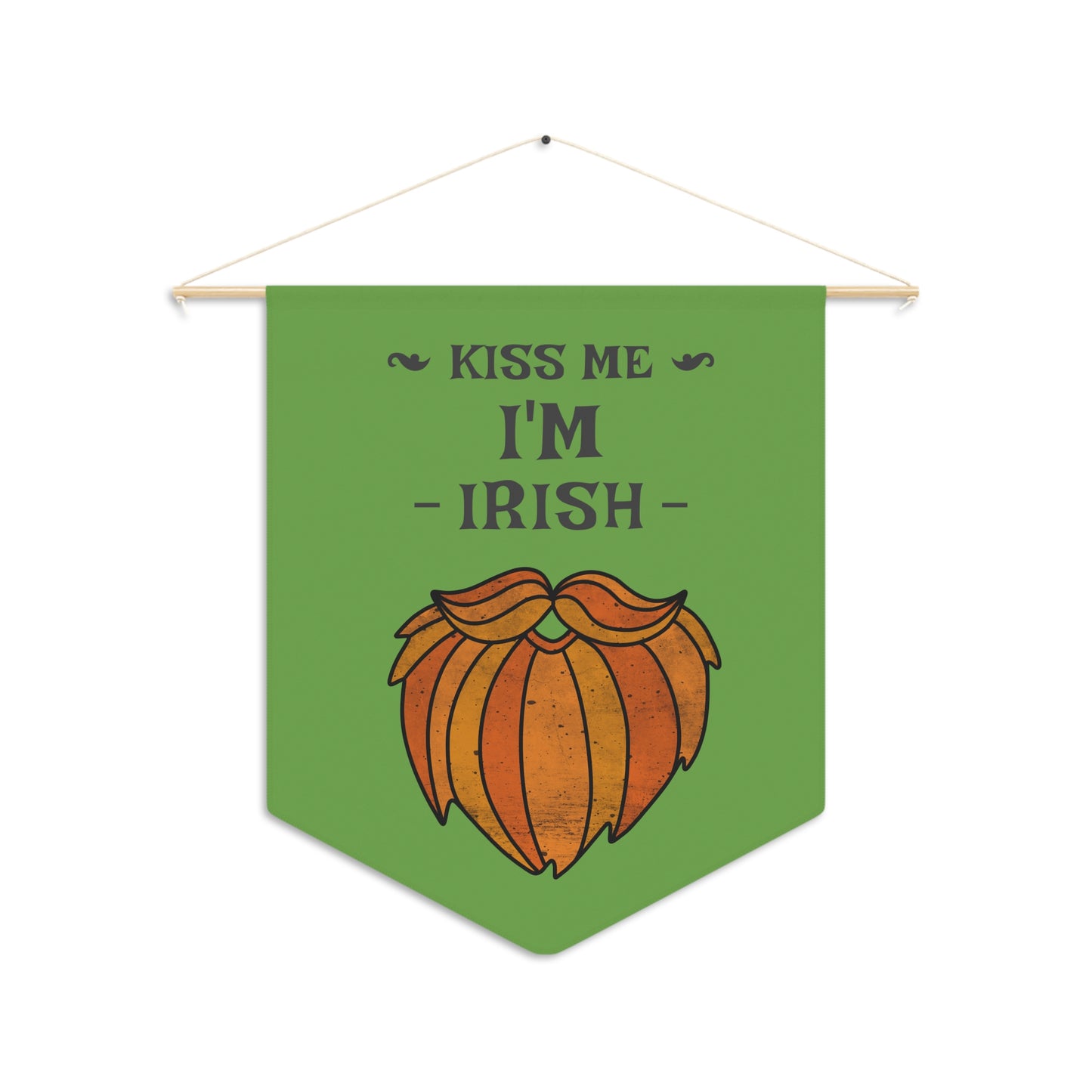 Kiss Me I'm Irish St. Patrick's Day Pennant - Wall Decor