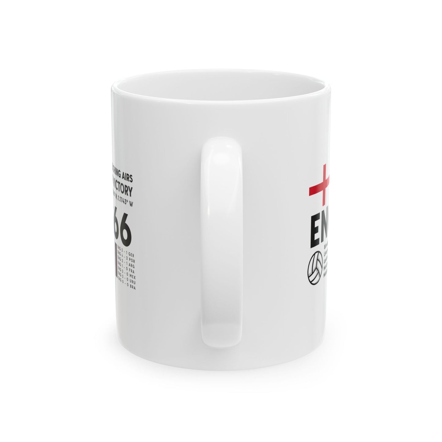 England '66 Retro Graphic Ceramic Mug 11oz