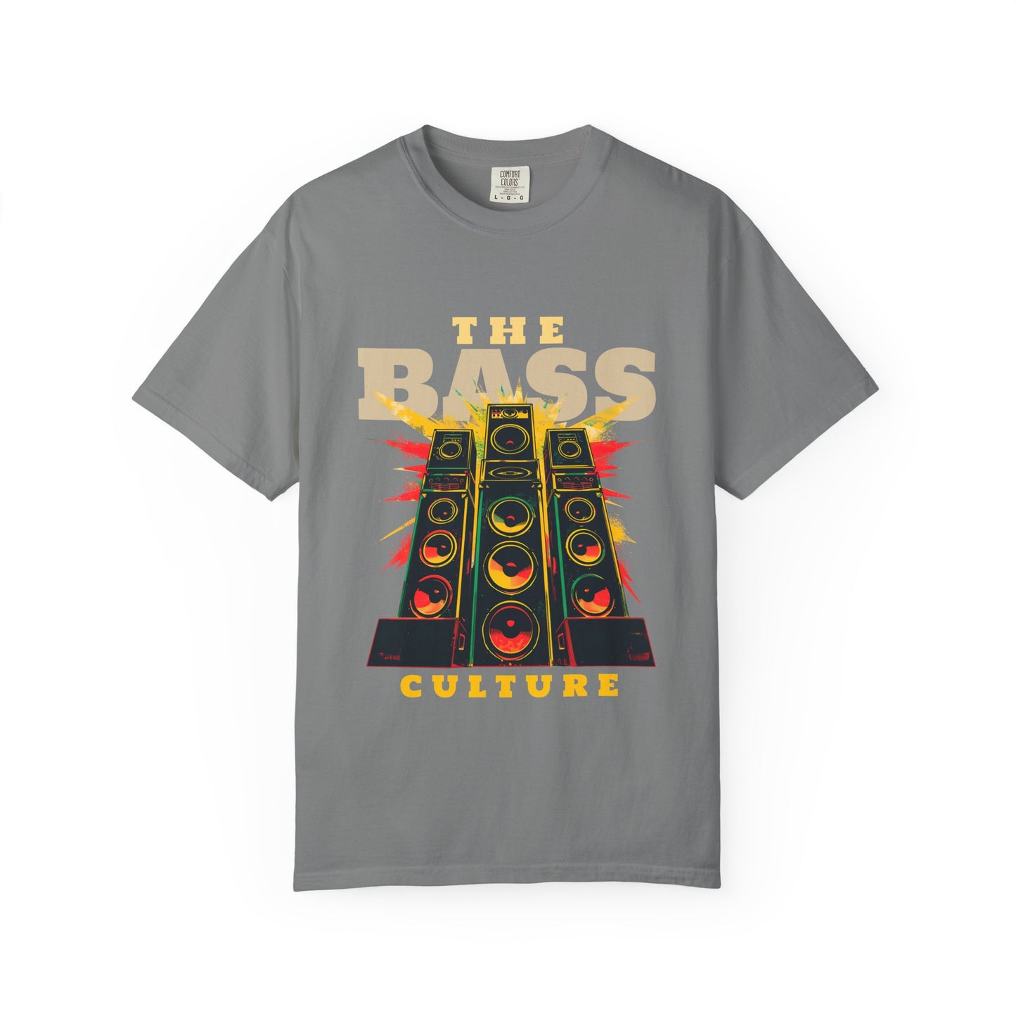 Men's Music Lovers Vintage Bass Culture T-Shirt
