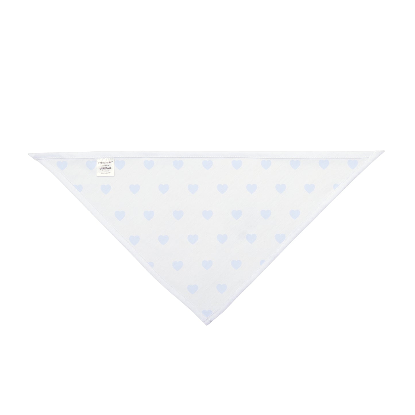 Love Heart Pattern Pet Bandana - Cute Puppy Accessory