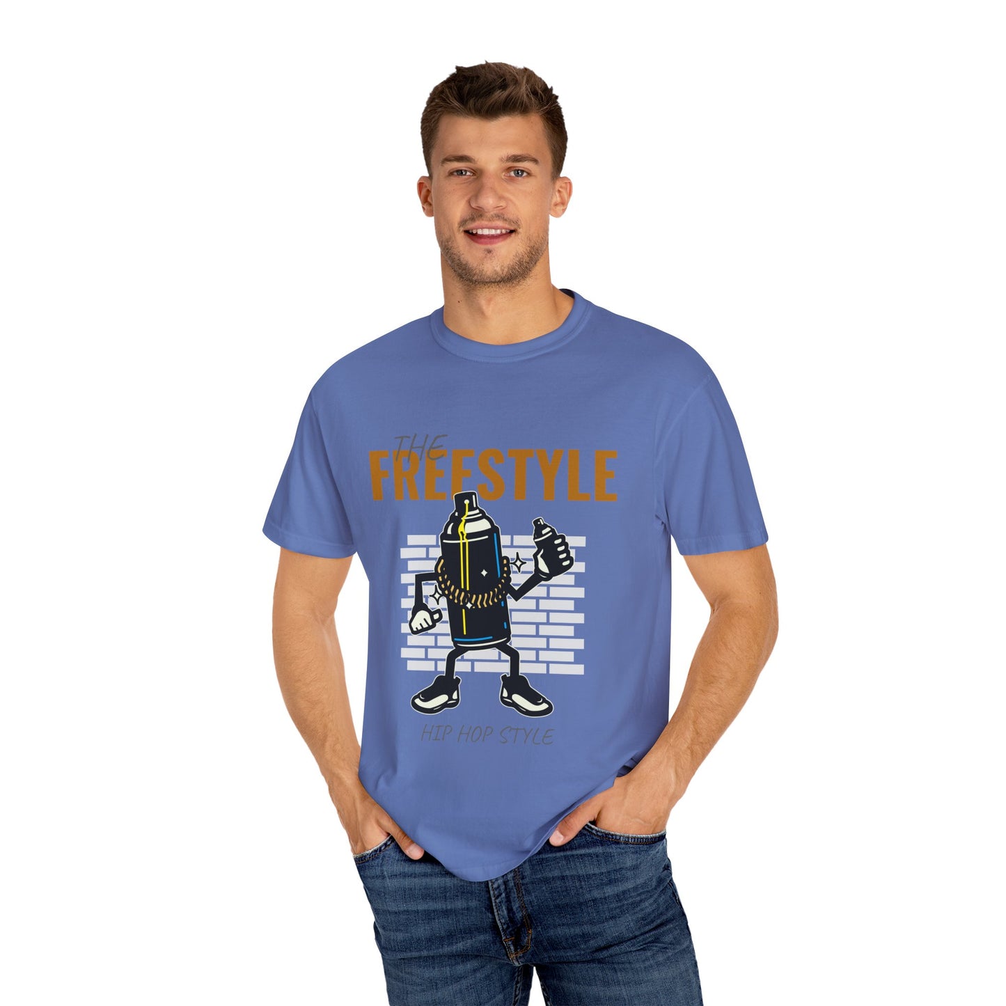 Men's Hip Hop Freestyle Graphic T-Shirt Urban Style
