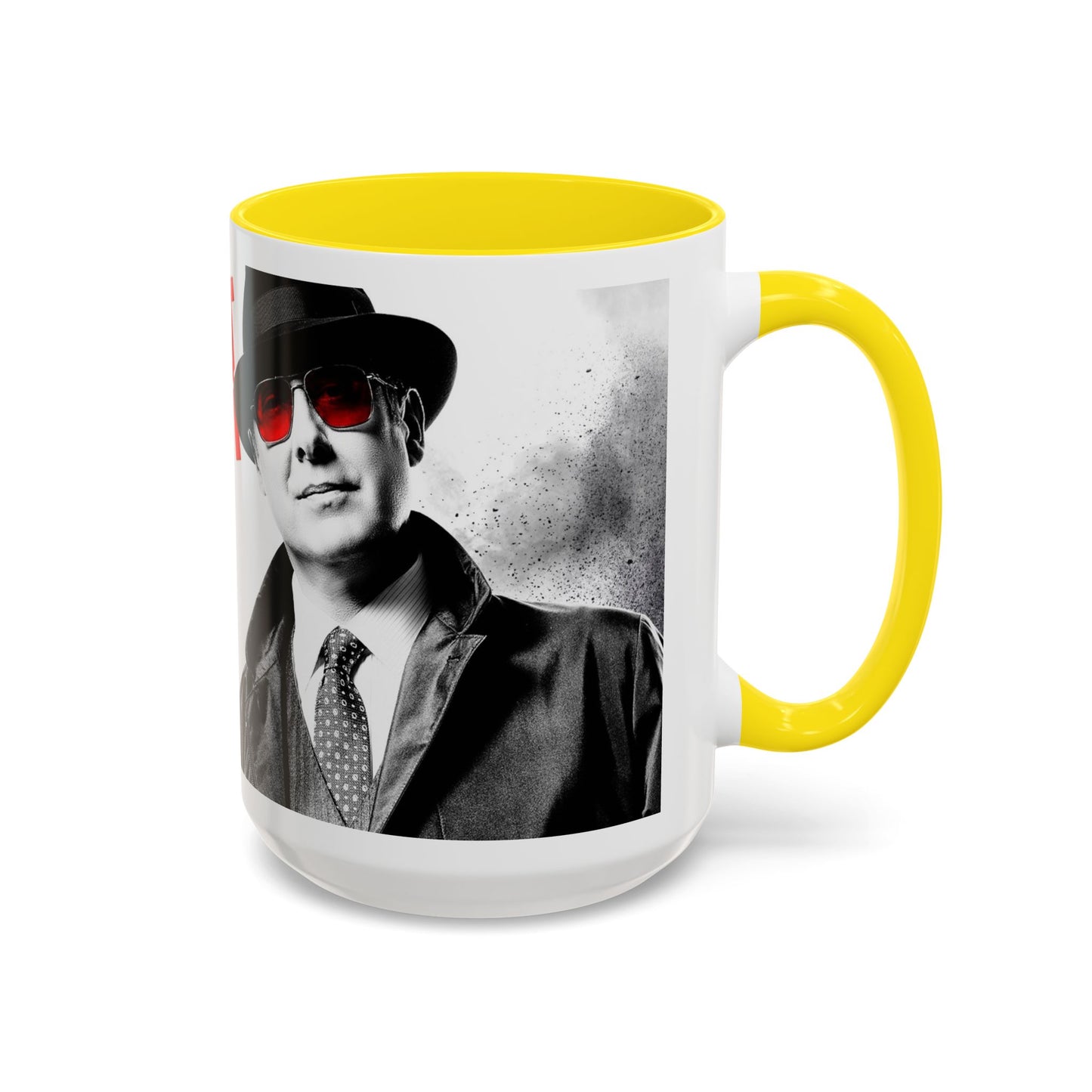 Blacklist-Inspired Accent Coffee Mug - 11oz & 15oz - Perfect Gift for Fans