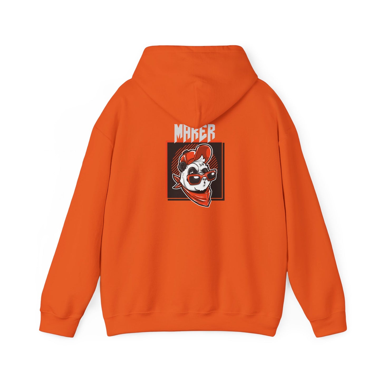 Men's Hooded Sweatshirt Cool Maker Graphic Design