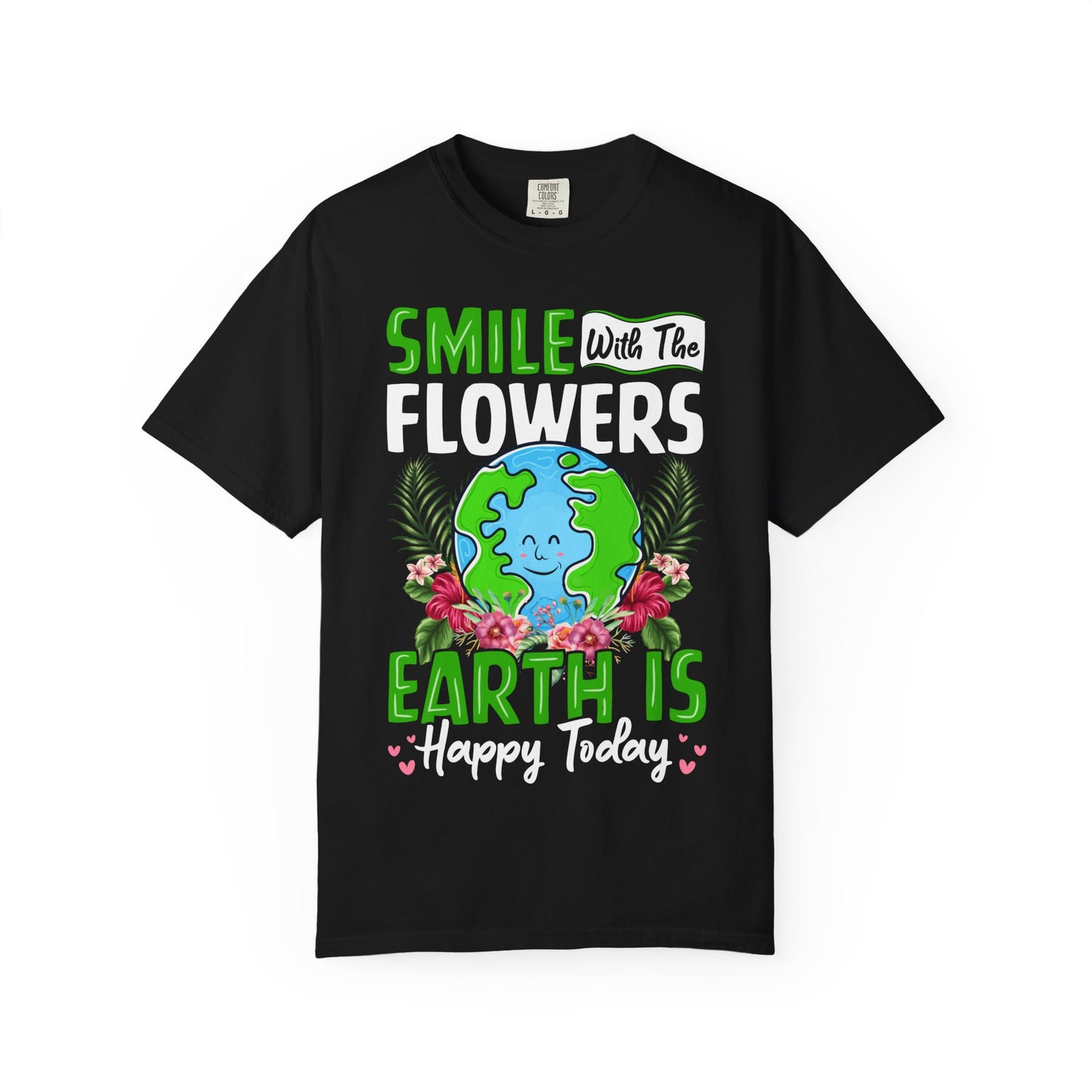 Women's T-Shirt Smile with the flowers