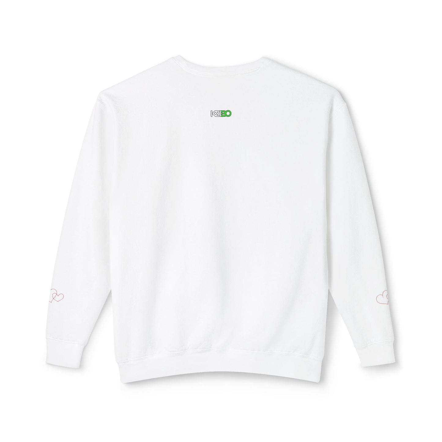 Valentine's Day Love Heart Crewneck Sweatshirt for Couples