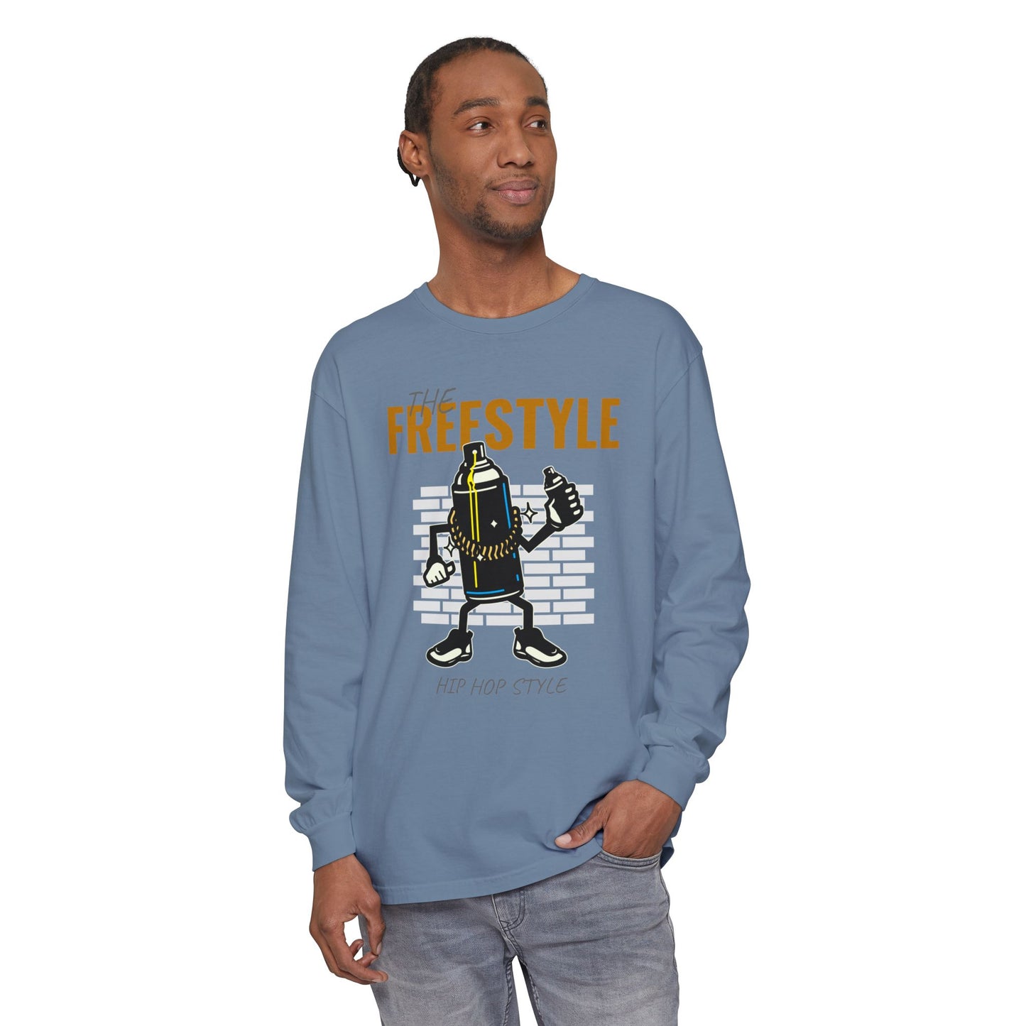 Men's Hip Hop Style Long Sleeve The Freestyle