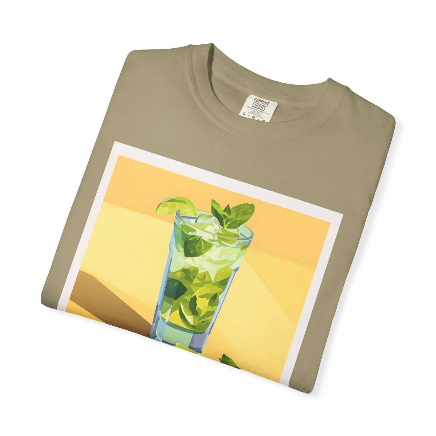 Mens Mojito Vibes Cocktail Tee