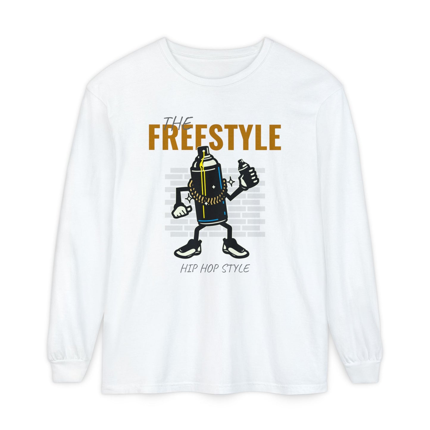 Men's Hip Hop Style Long Sleeve The Freestyle