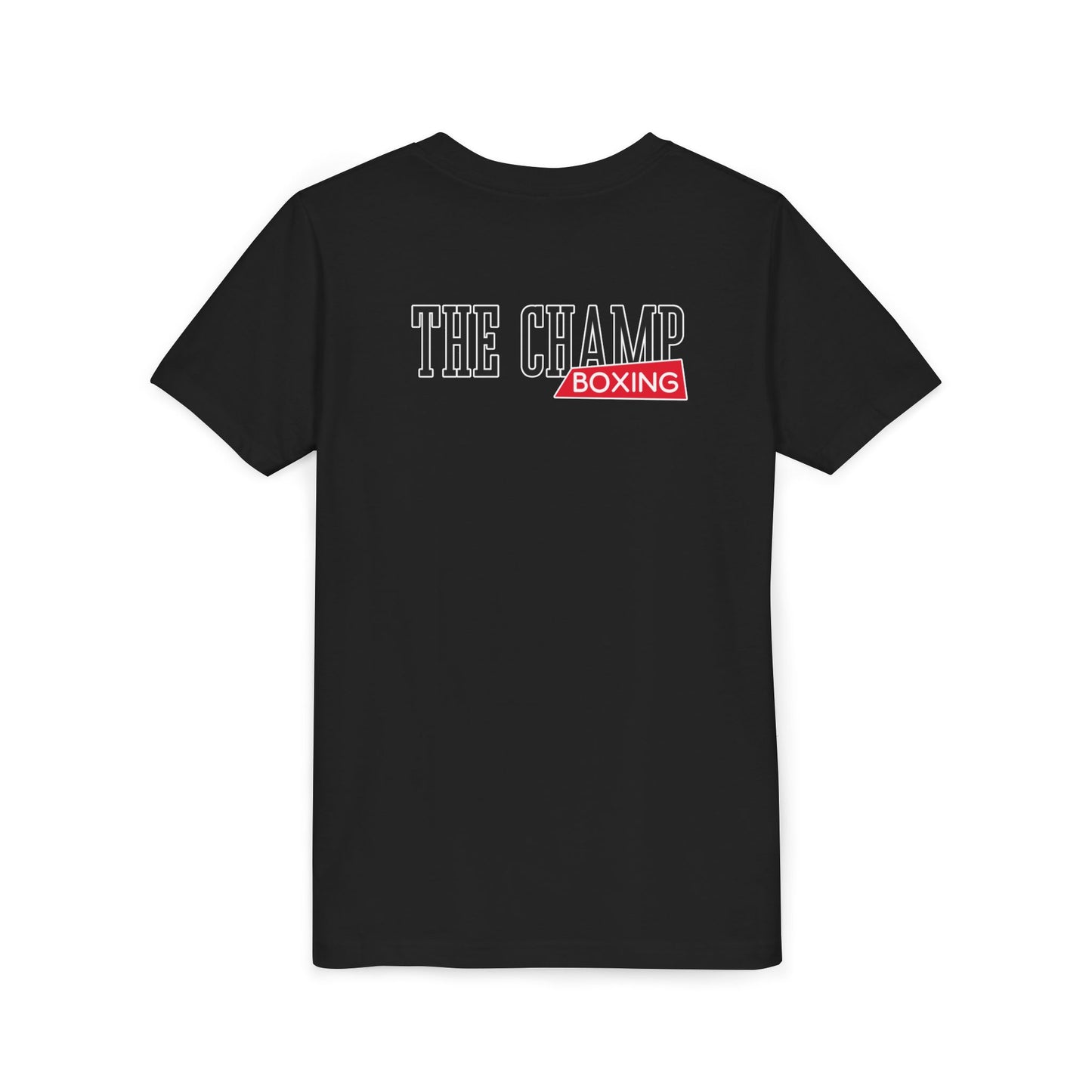 Youth Anime Boxing Tee – 'Courage' & 'The Champ' Graphic Shirt for Kids
