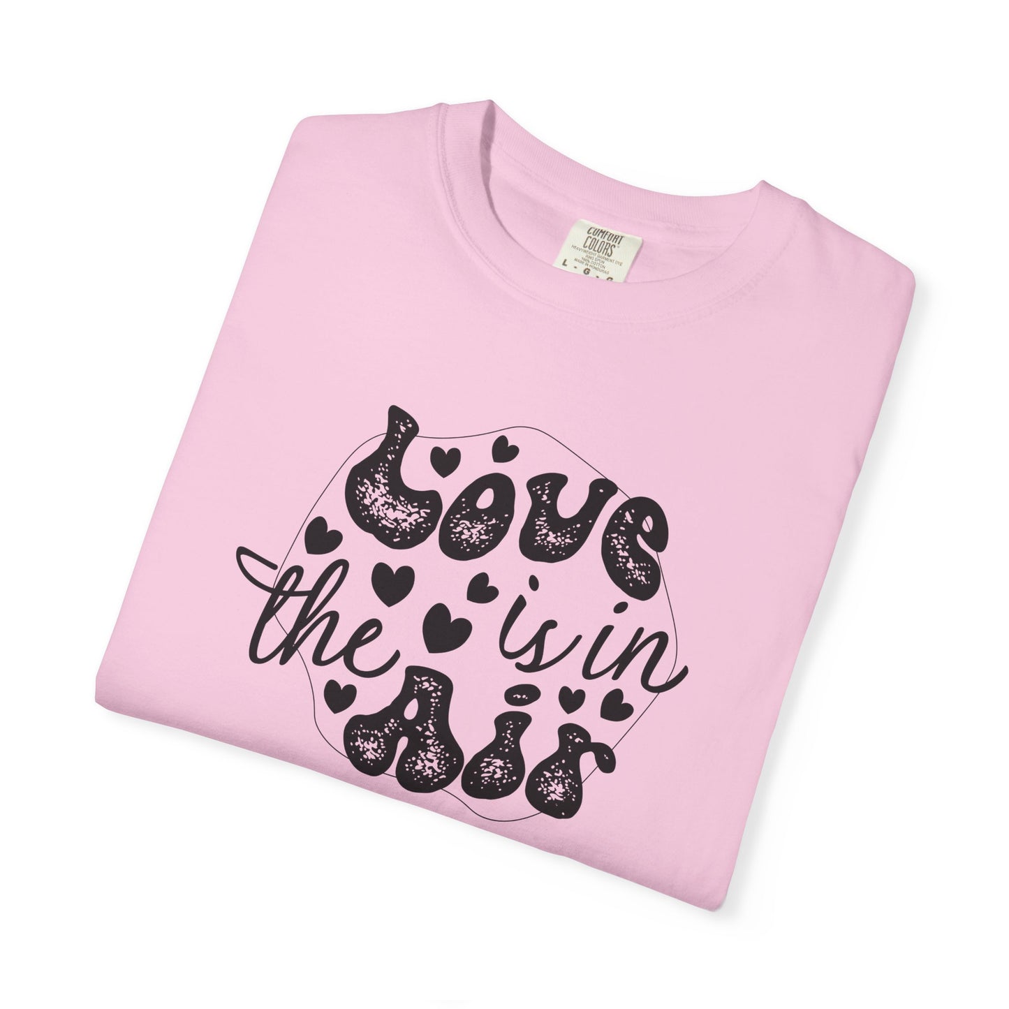 Women Graphic T-Shirt Love Is In The Air for Valentine's Day