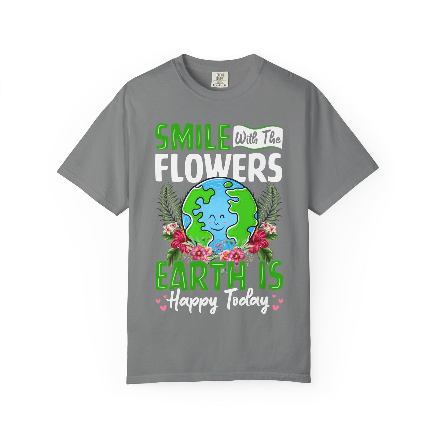 Women's T-Shirt Smile with the flowers