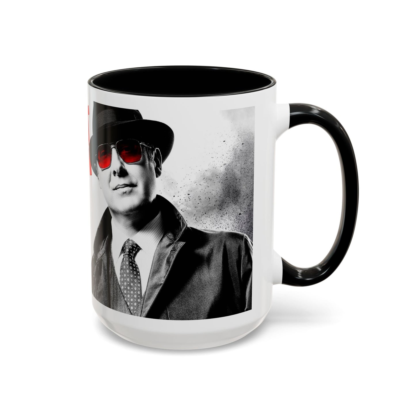Blacklist-Inspired Accent Coffee Mug - 11oz & 15oz - Perfect Gift for Fans