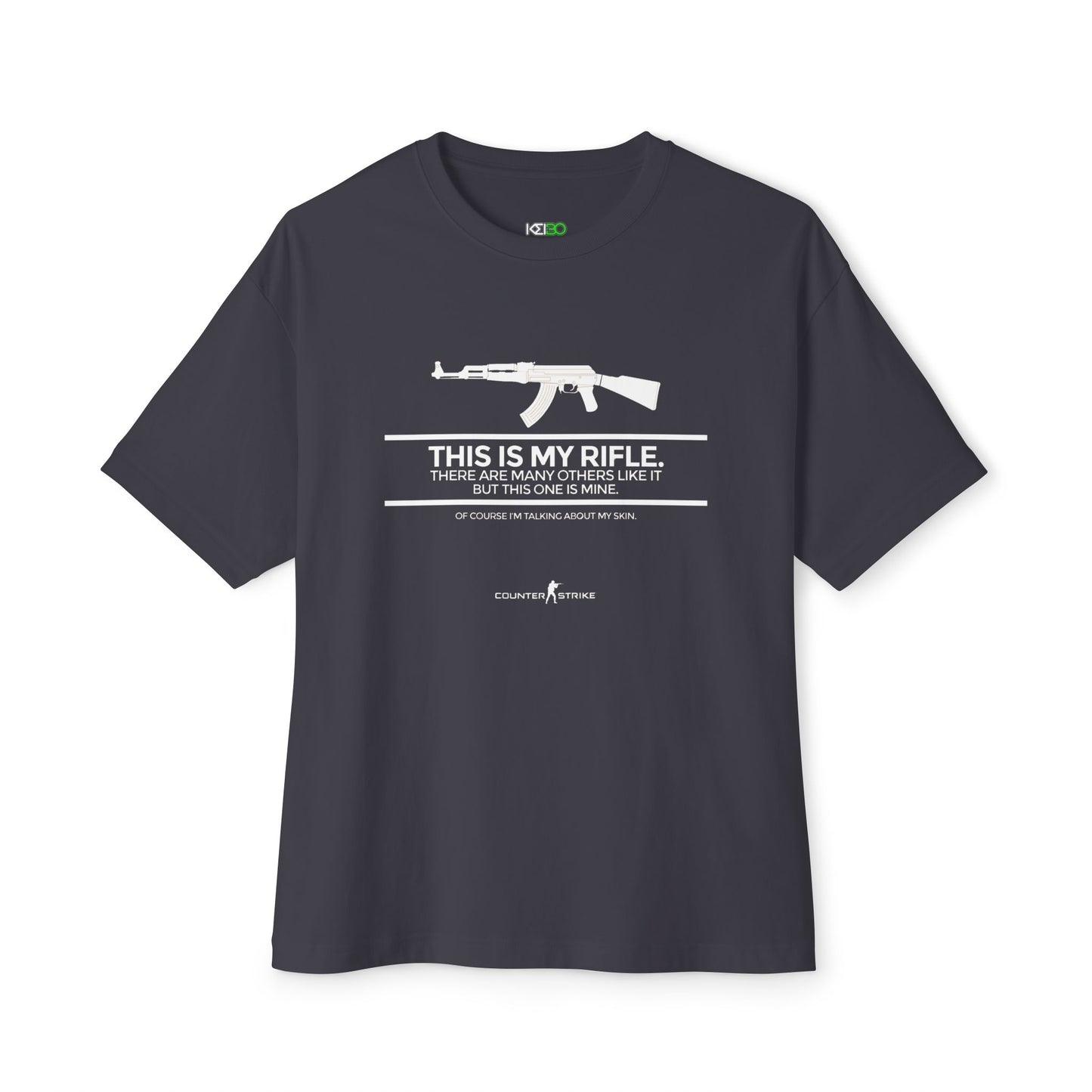 Men's Graphic Tee Counter Strike AK47 - Counter Strike Oversized Boxy T-shirt