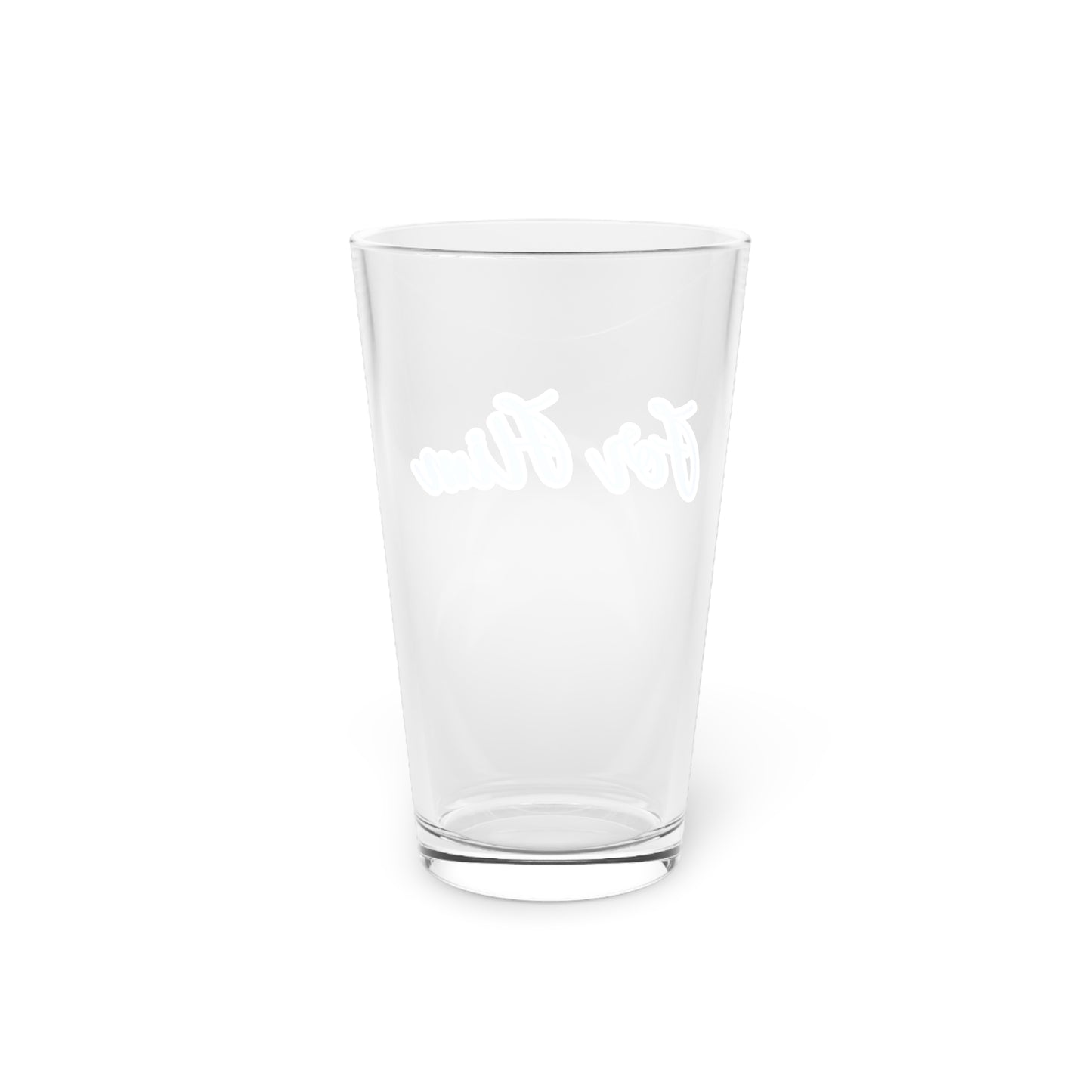 Personalized 16oz Pint Glass - 'For Him' Gift Idea for Special Occasions