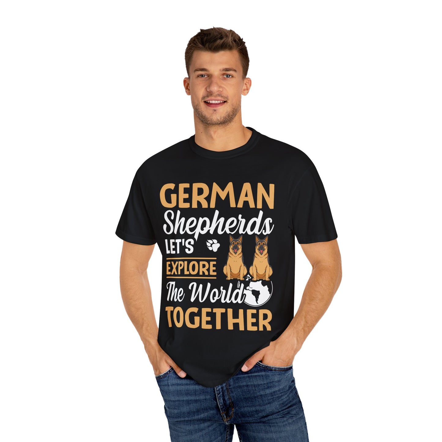 Unisex T-Shirt Design German Shepherd Lover Perfect for Dog Owners