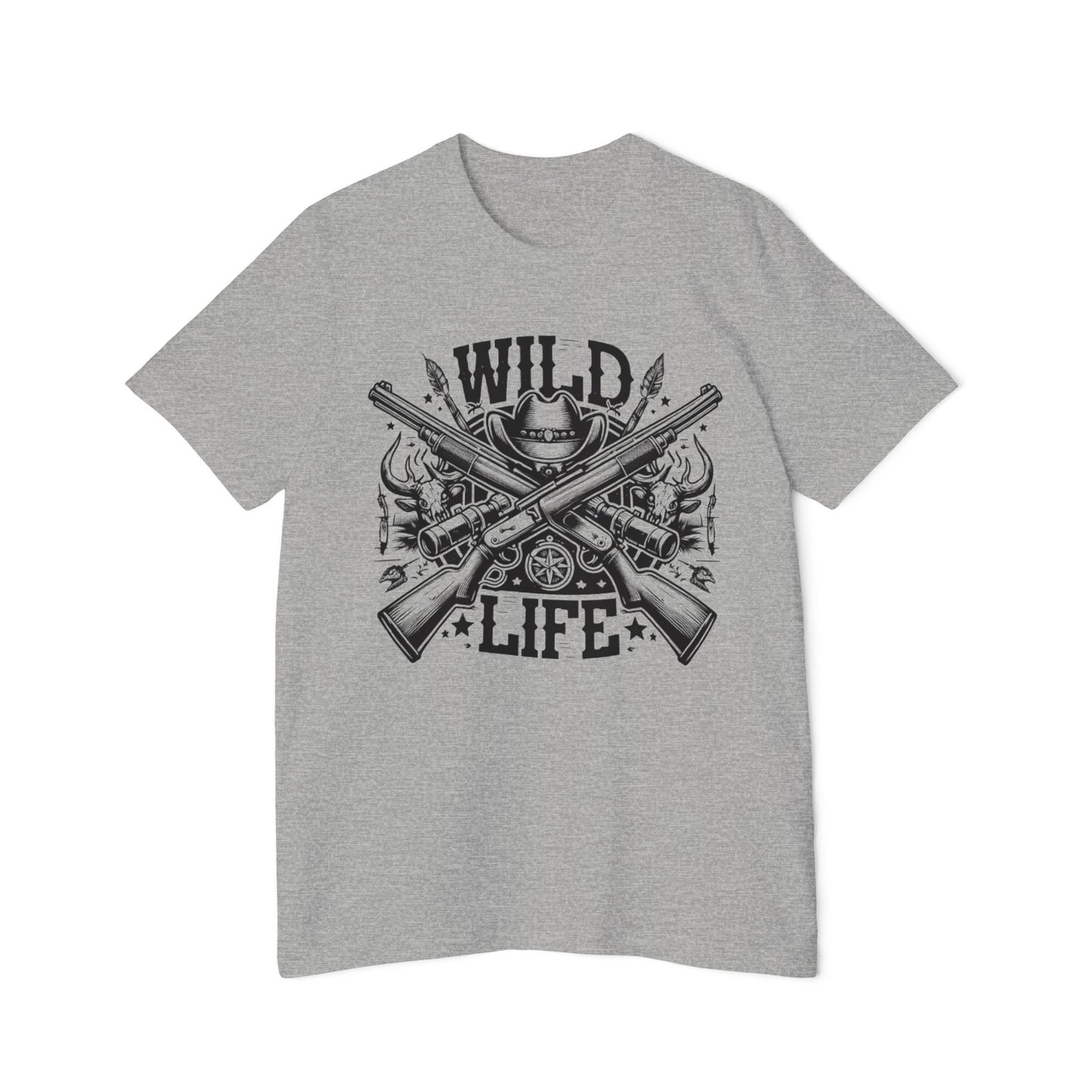 USA-Made Unisex Short-Sleeve Jersey T-Shirt