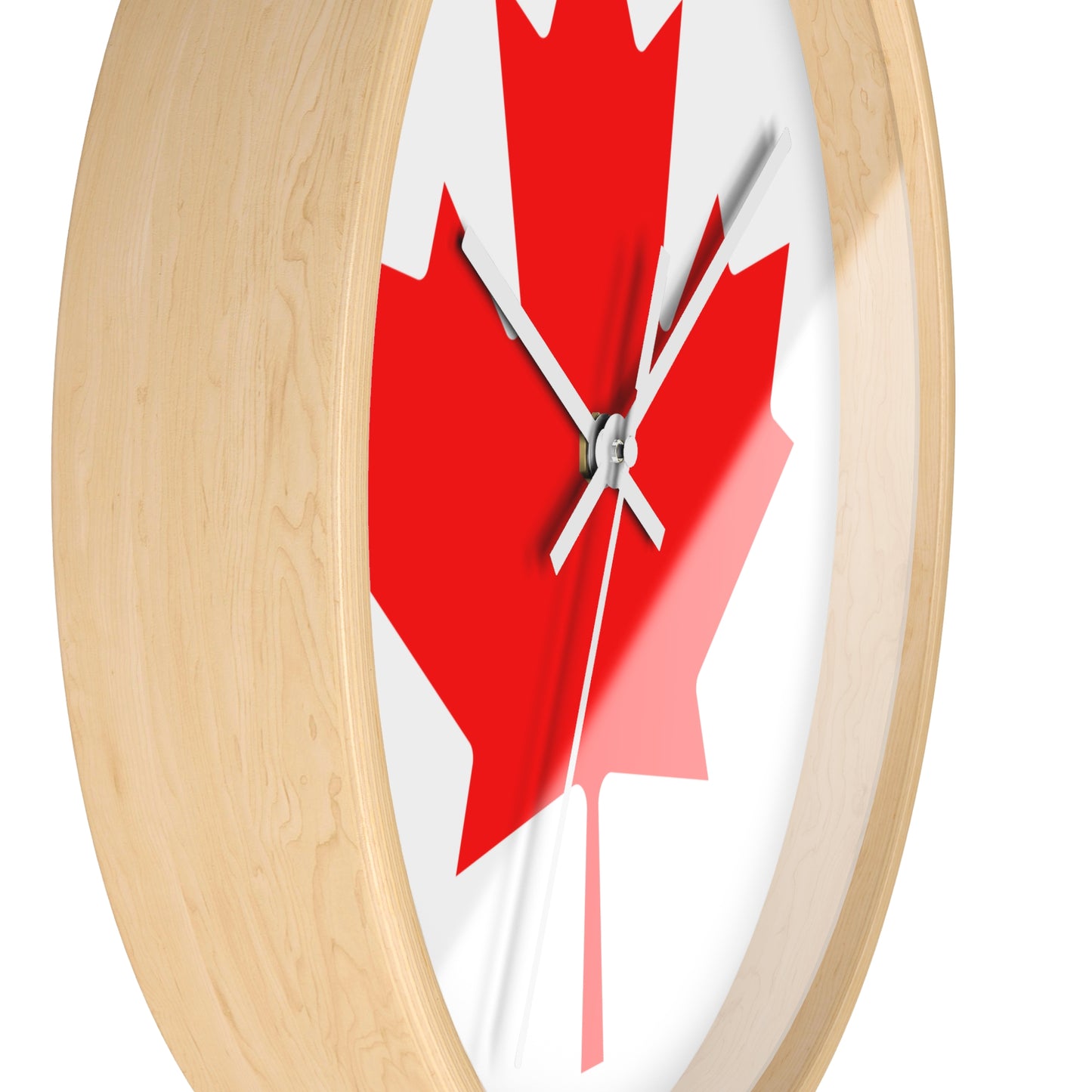 Canadian Maple Leaf Wall Clock - Perfect for Home & Office Decor