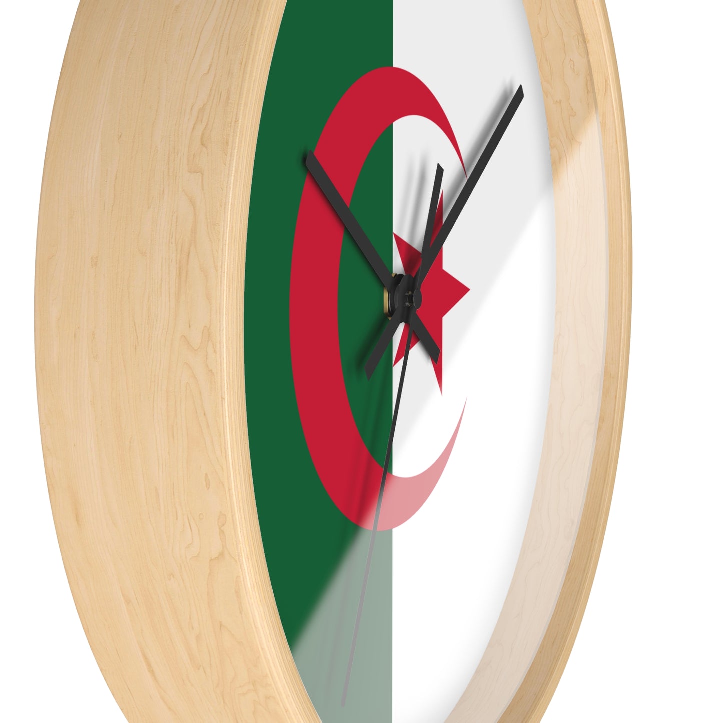 Algerian Flag Wall Clock - Stylish Home Decor for National Pride