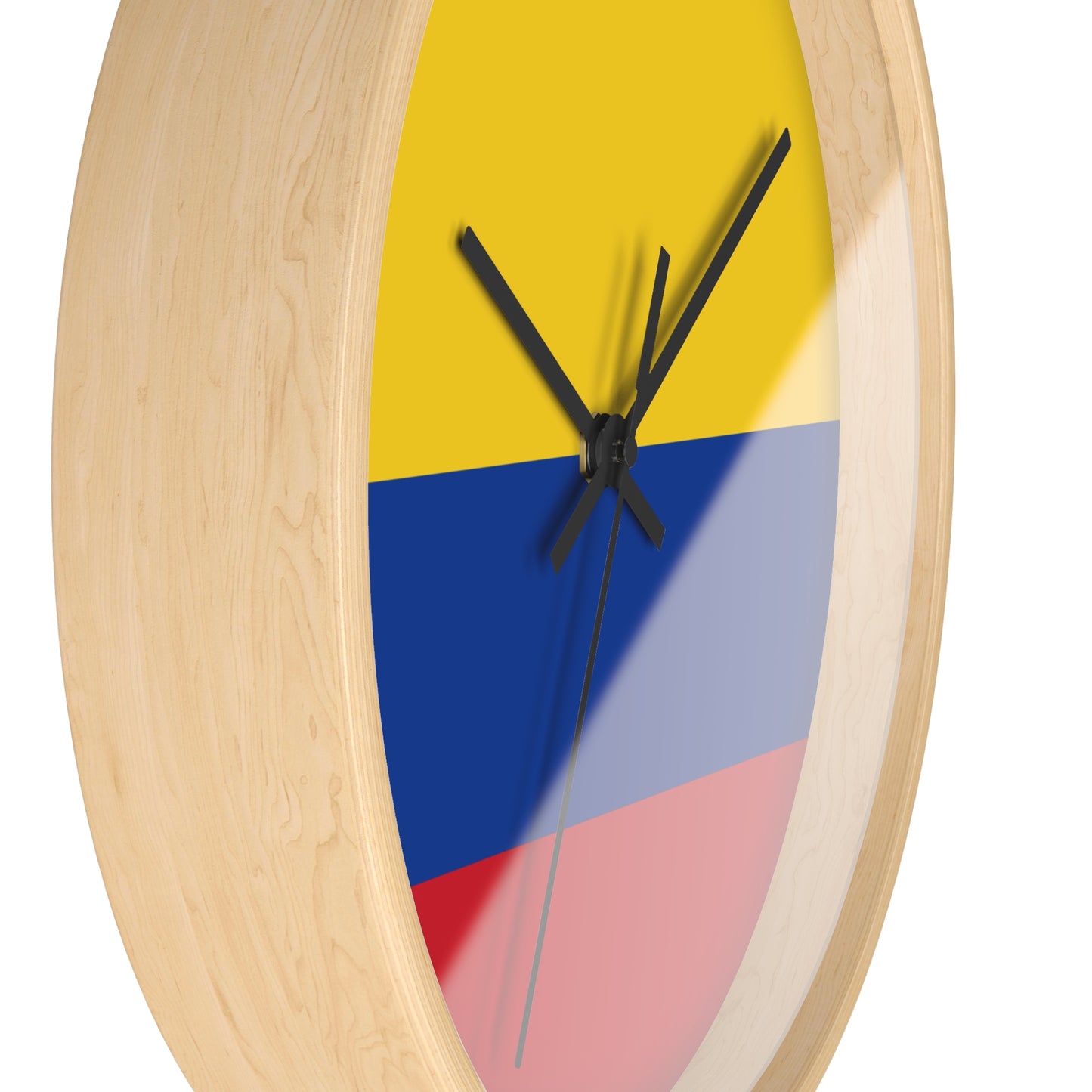 Colombian Flag Wall Clock - Vibrant Home Decoration for Proud Colombians