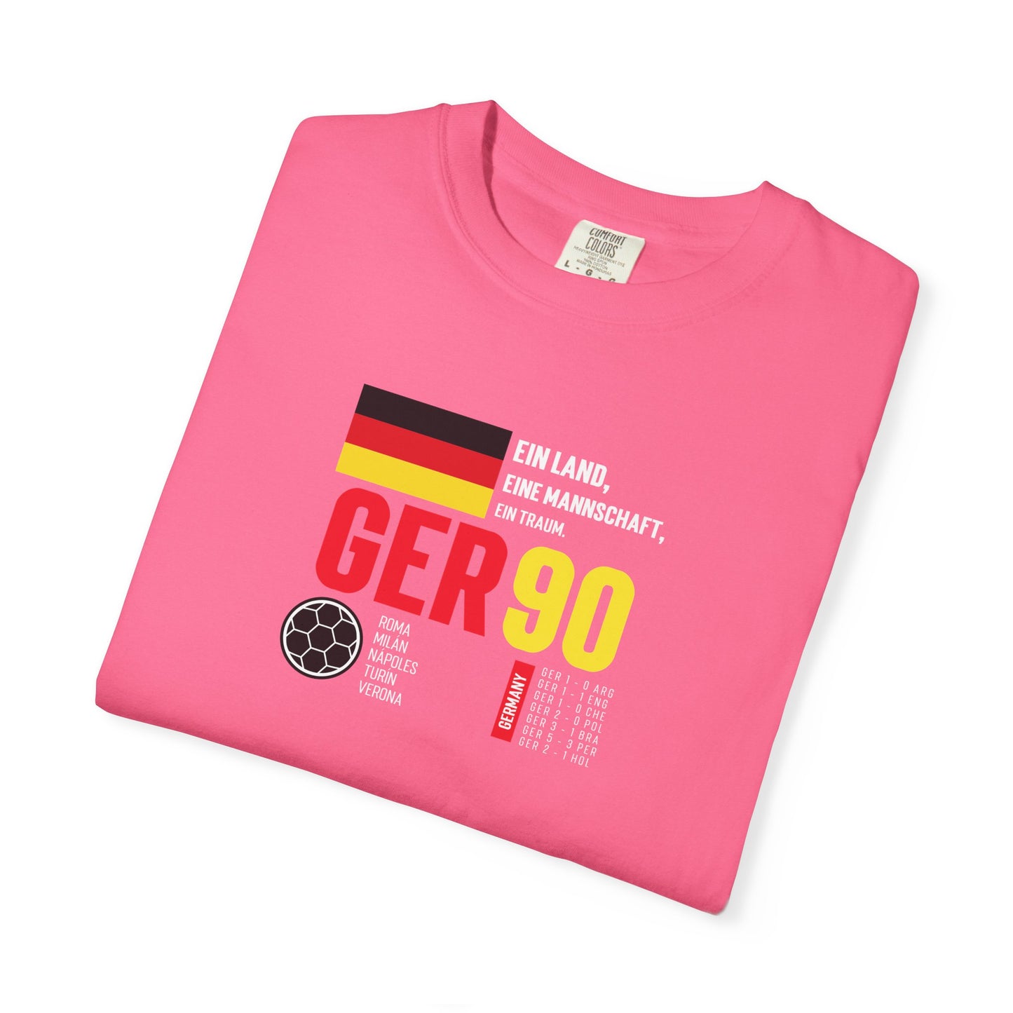 Unisex T-Shirt Vintage German Soccer for Fans
