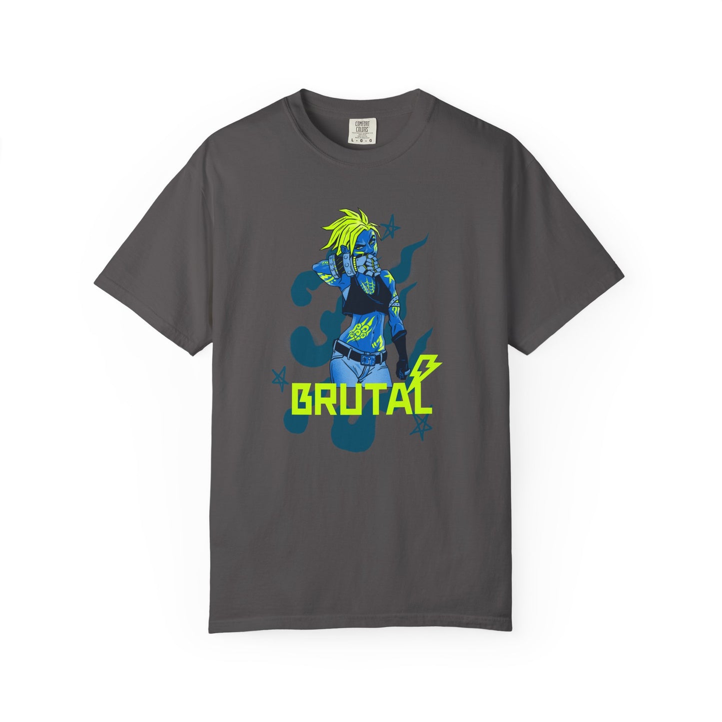 Brutal Graphic Unisex T-Shirt - Bold, Vibrant Design for Music Lovers & Gamers