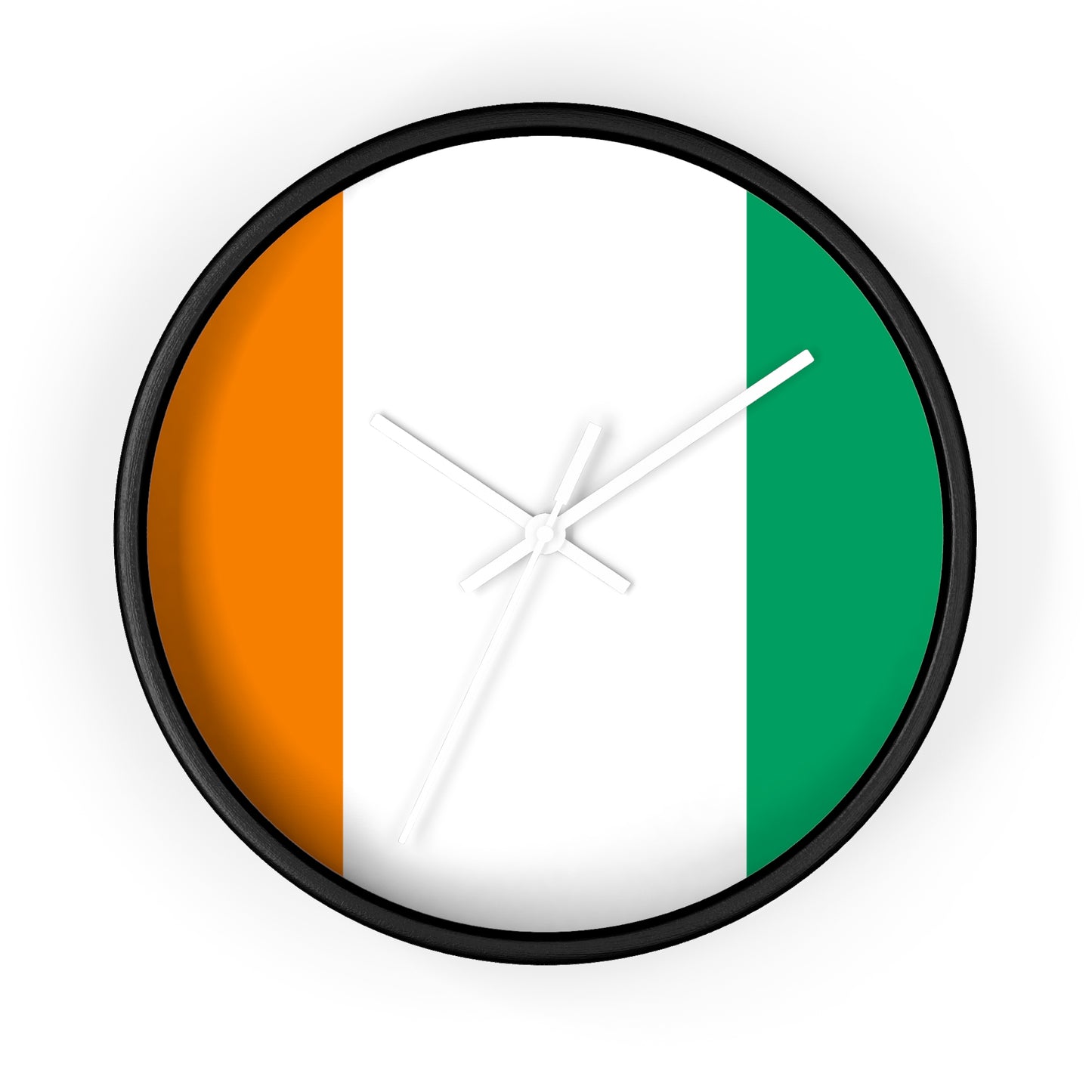 Irish Flag Wall Clock - Home Decor for St. Patrick's Day