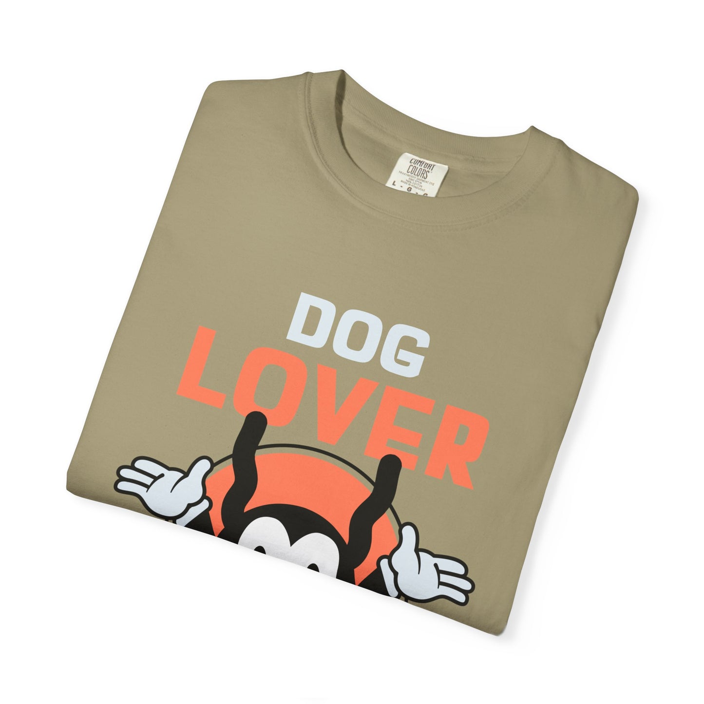 Men Dog Lover Garment-Dyed T-Shirt
