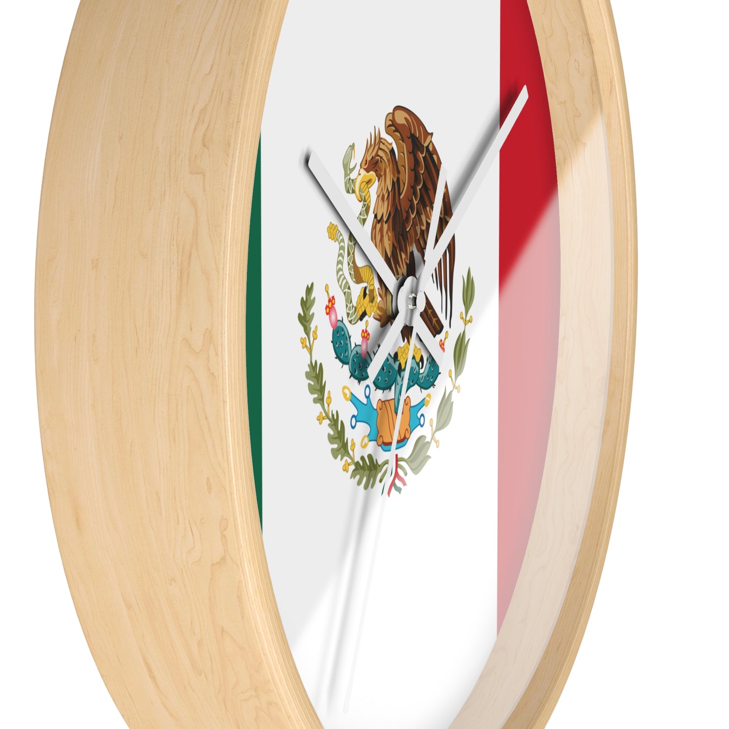 Mexican Flag Wall Clock - Celebrate Heritage and Time