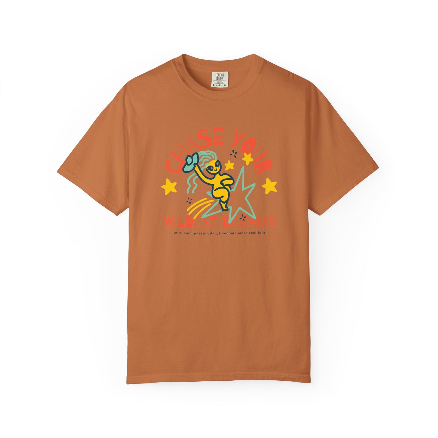 Women T-Shirt 'CHASE YOUR WILDEST DREAMS'