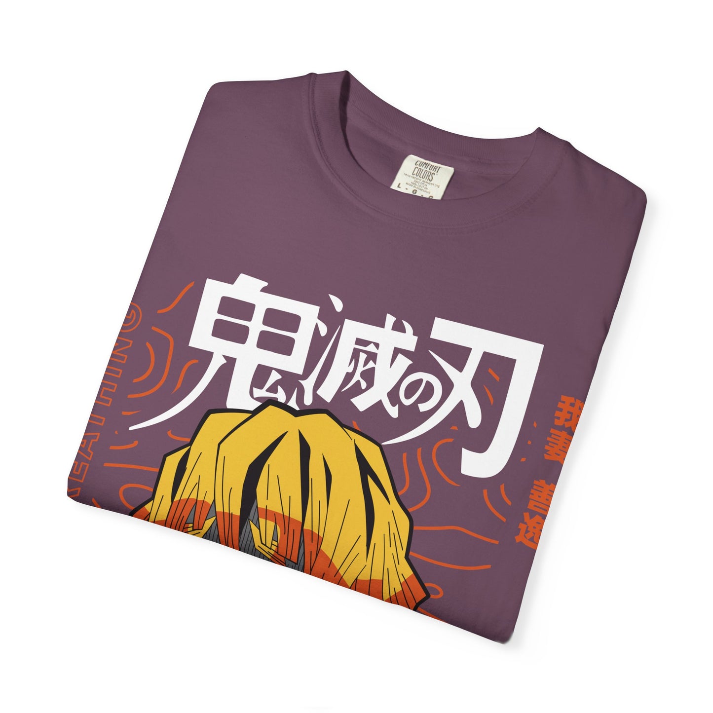 Unisex Anime Demon Slayer Inspired T-Shirt Thunder Breathing