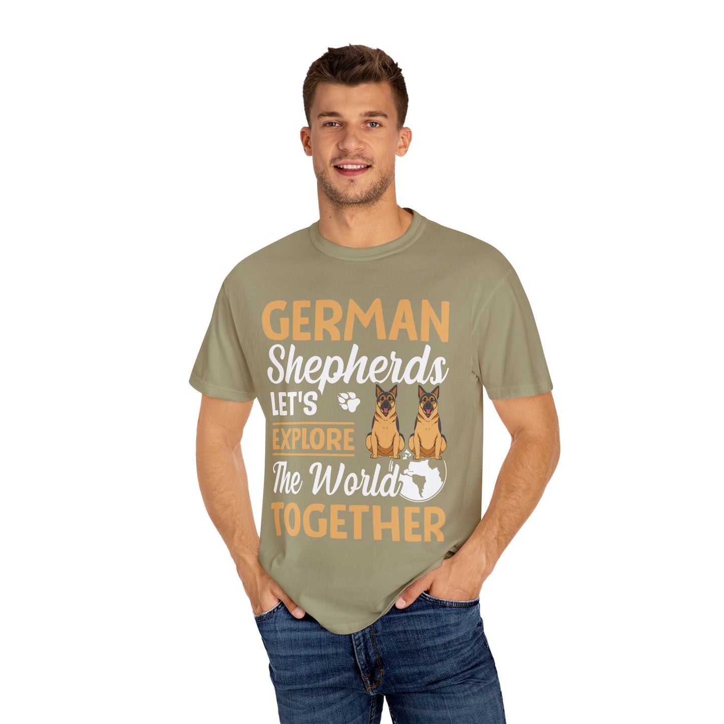 Unisex T-Shirt Design German Shepherd Lover Perfect for Dog Owners
