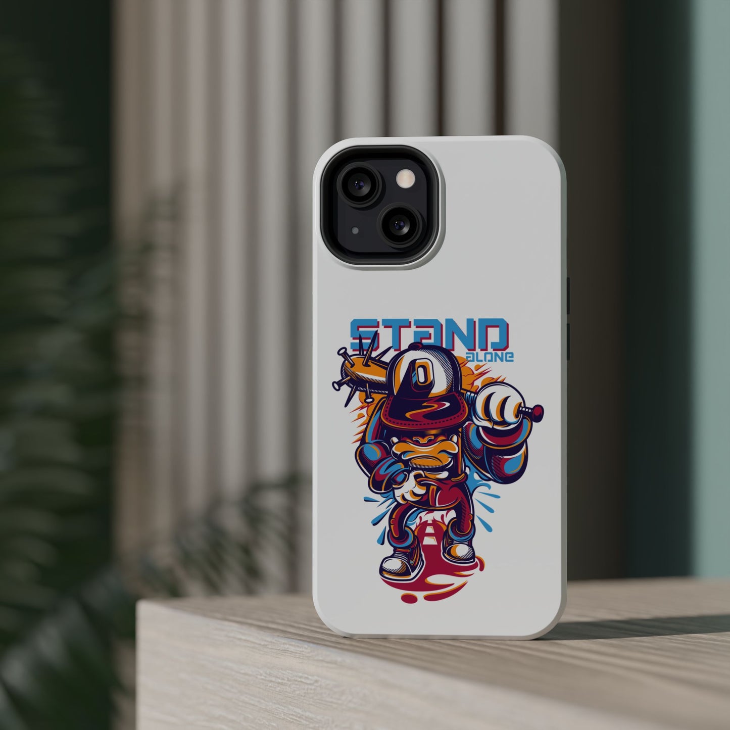 Magnetic Tough iPhone Case Stand Alone