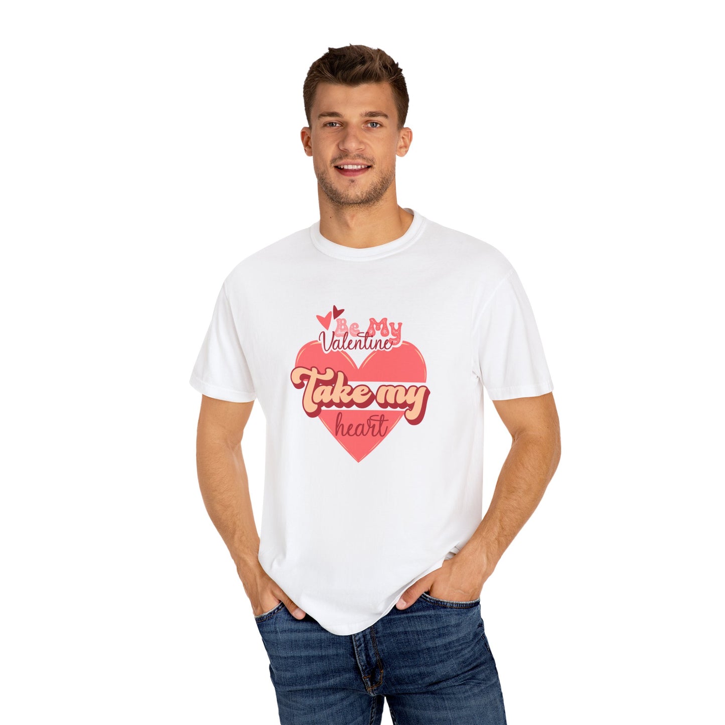 Women Graphic T-Shirt Be My Valentine for Valentine's Day