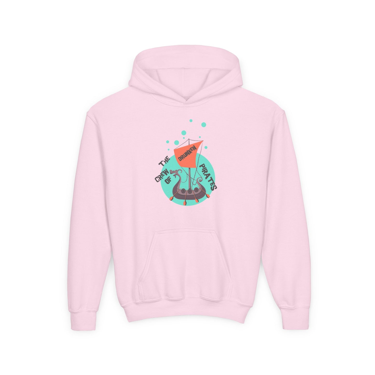 Youth Hoodie for Boys - "Don’t Worry, Be Happy"