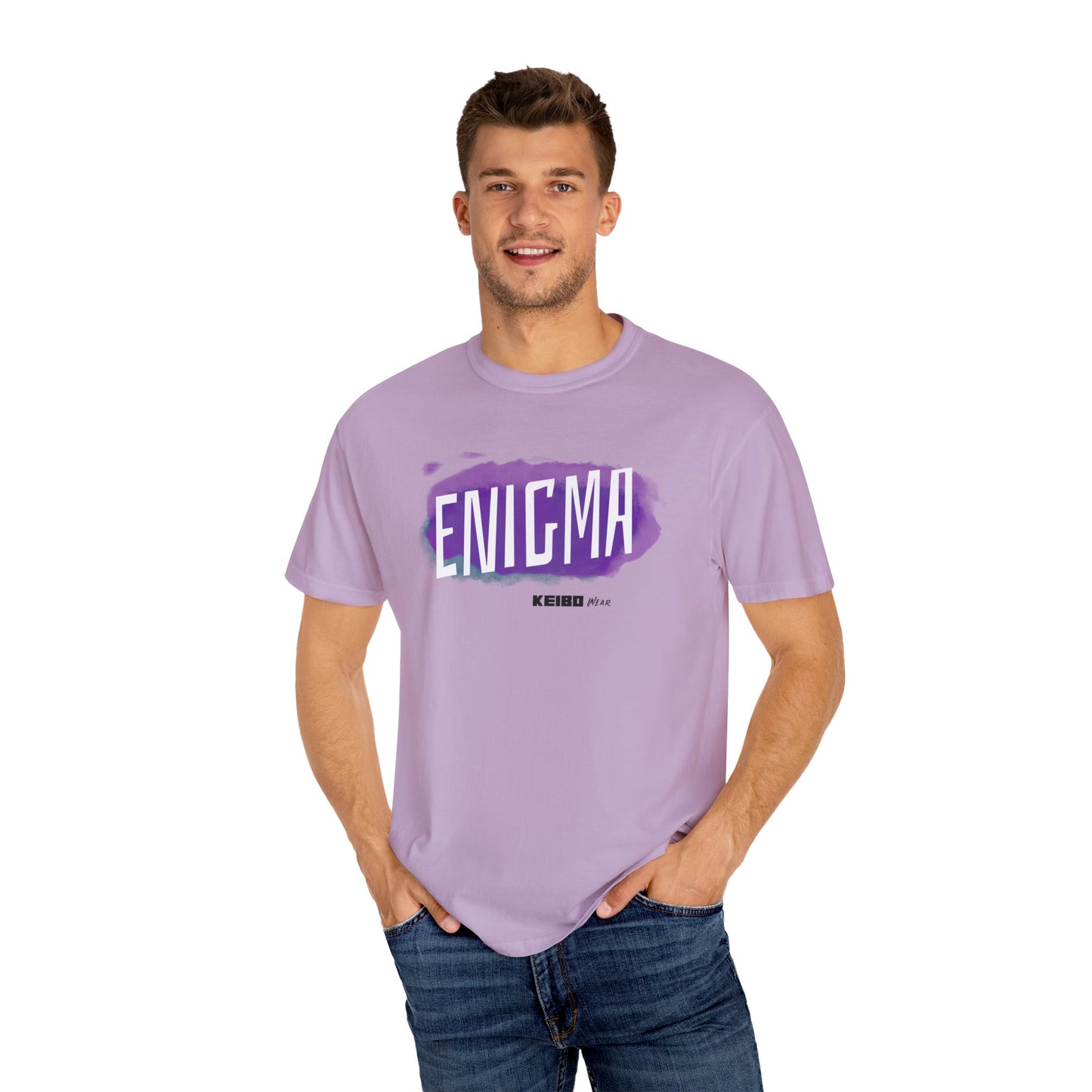 Enigma Unisex Garment-Dyed T-Shirt - Stylish and Unique Casual Wear