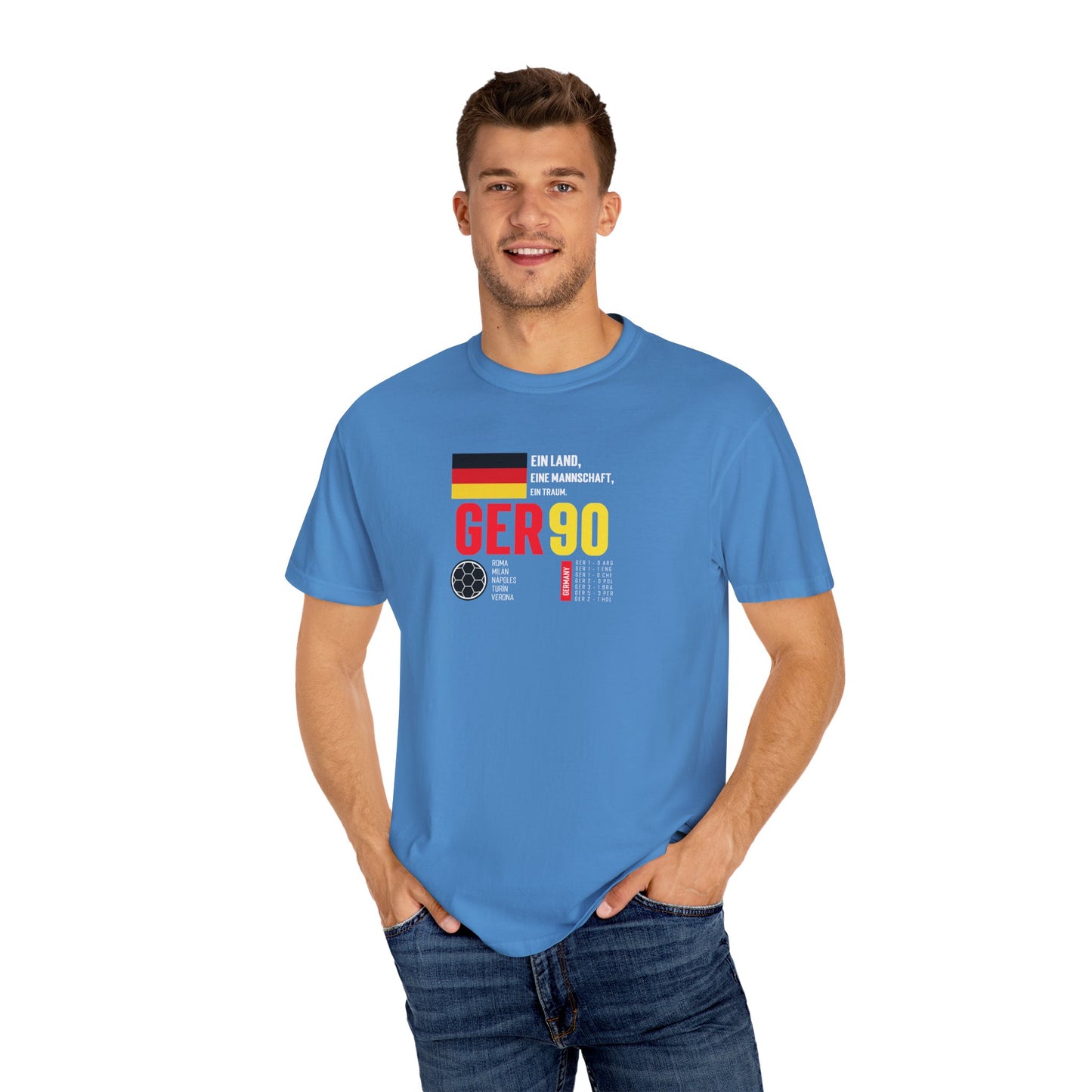 Unisex T-Shirt Vintage German Soccer for Fans