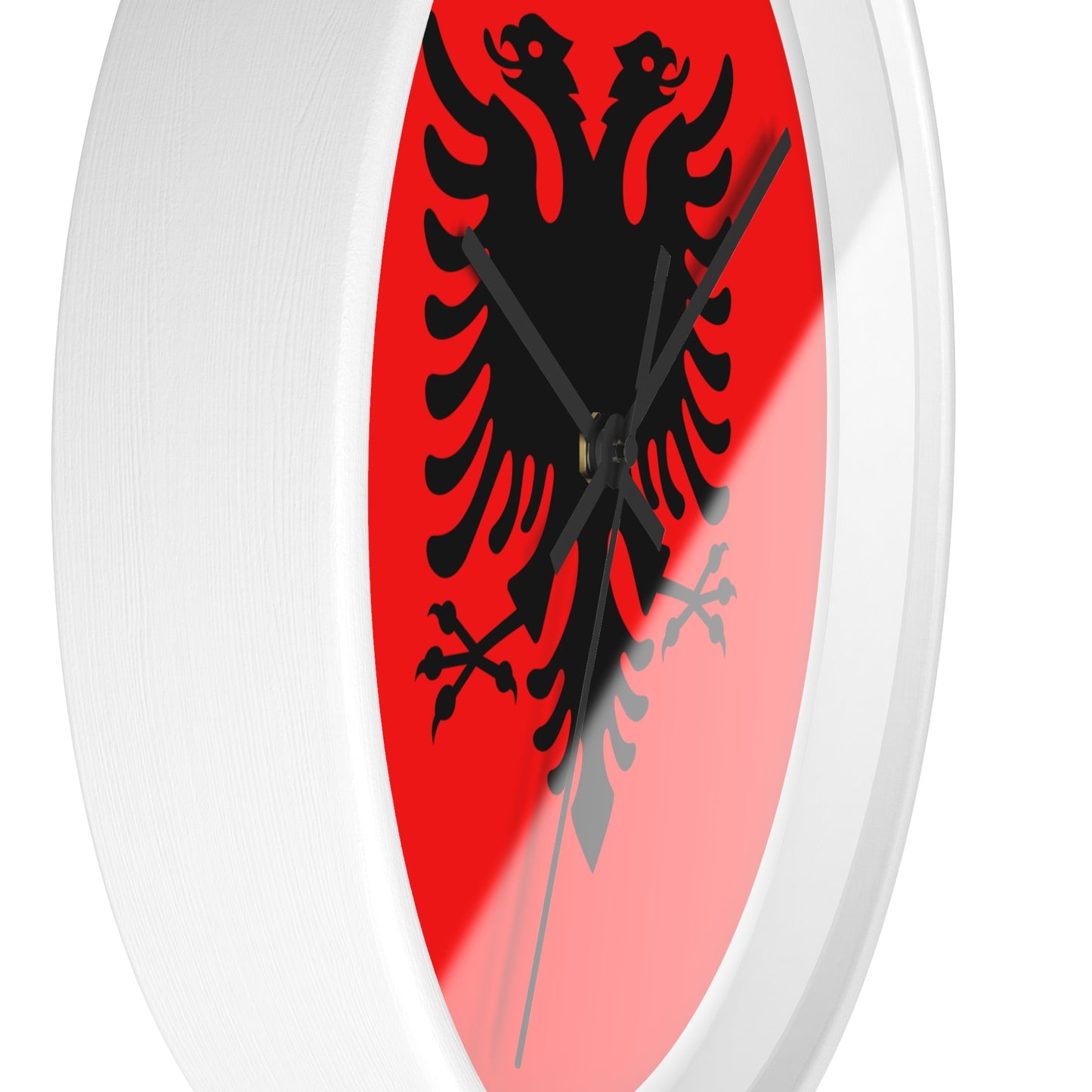 Albanian Eagle Wall Clock | Home Decor | Unique Gift for Albania Enthusiasts