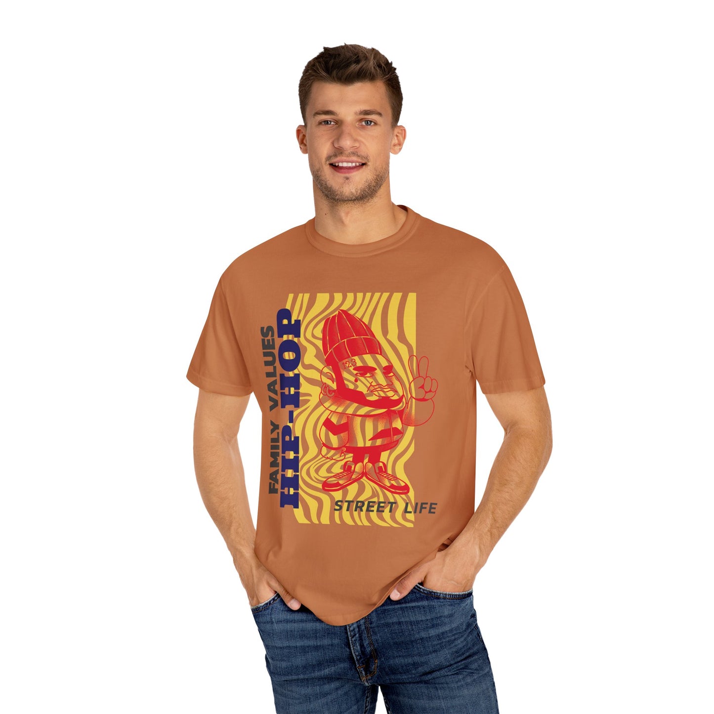 Men's Hip-Hop Family Values T-Shirt Street Life Inspired Graphic