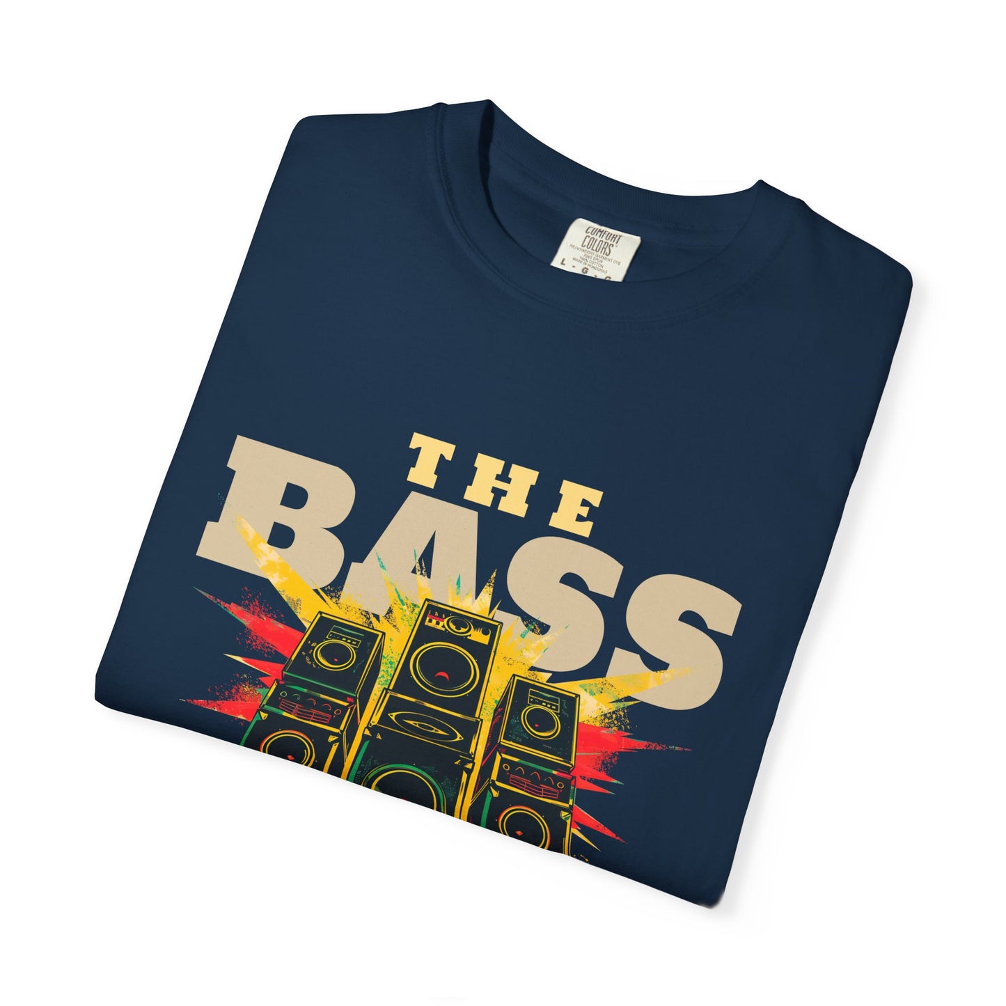 Men's Music Lovers Vintage Bass Culture T-Shirt