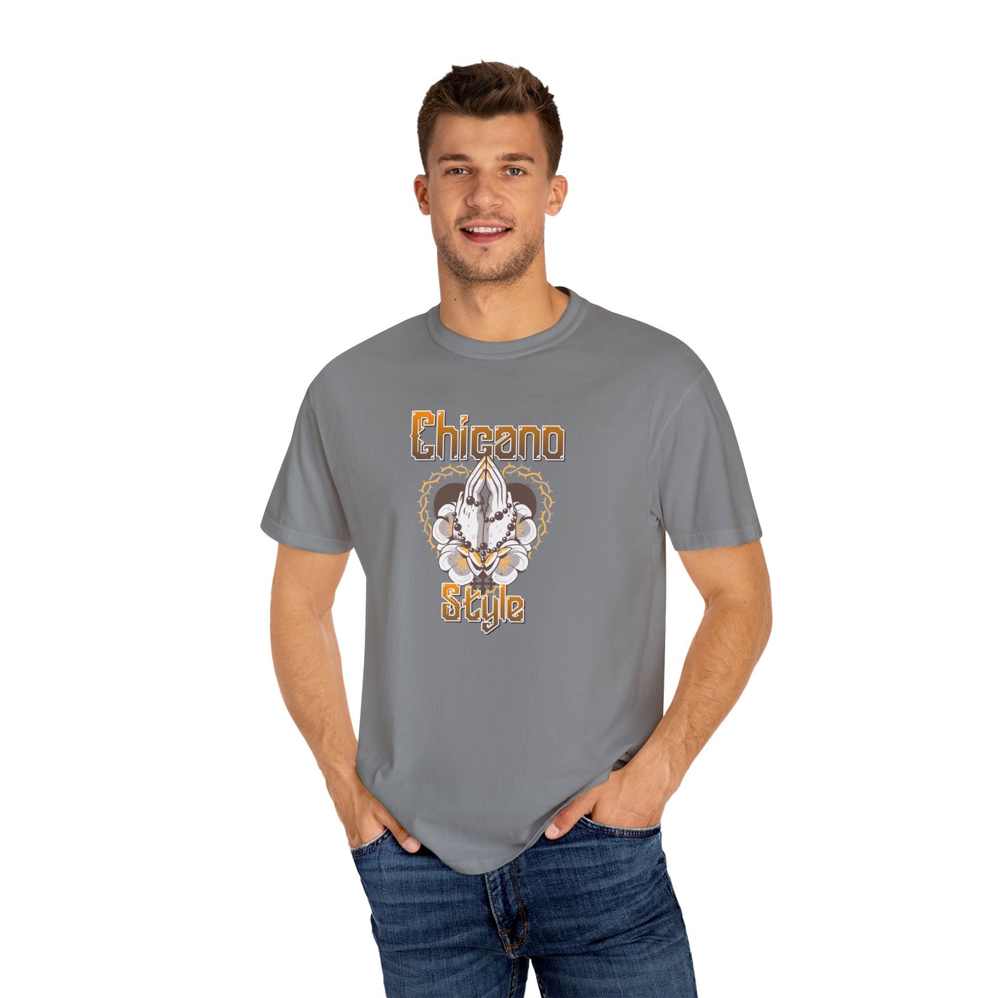 Men's Chicano Style Graphic T-Shirt
