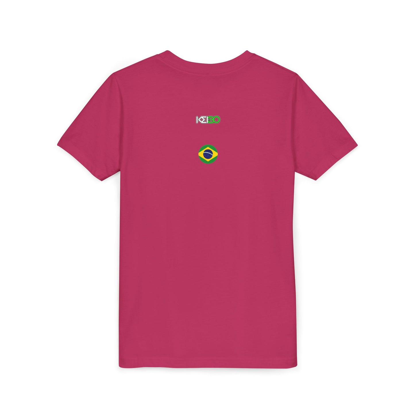 Brazilian Kids' Fun Broccoli Soccer Tee - "Taste the Green" for Active Kids