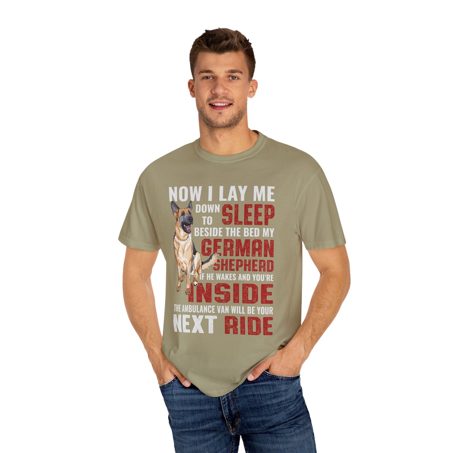 Unisex T-Shirt Design German Shepherd Lover Perfect for Dog Owners