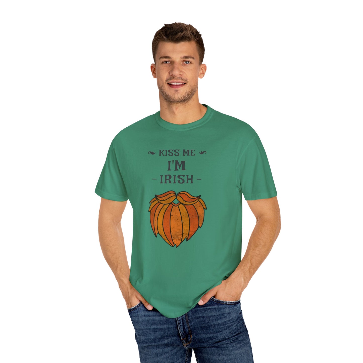 Men's St. Patrick Day T-Shirt Kiss Me I'm Irish