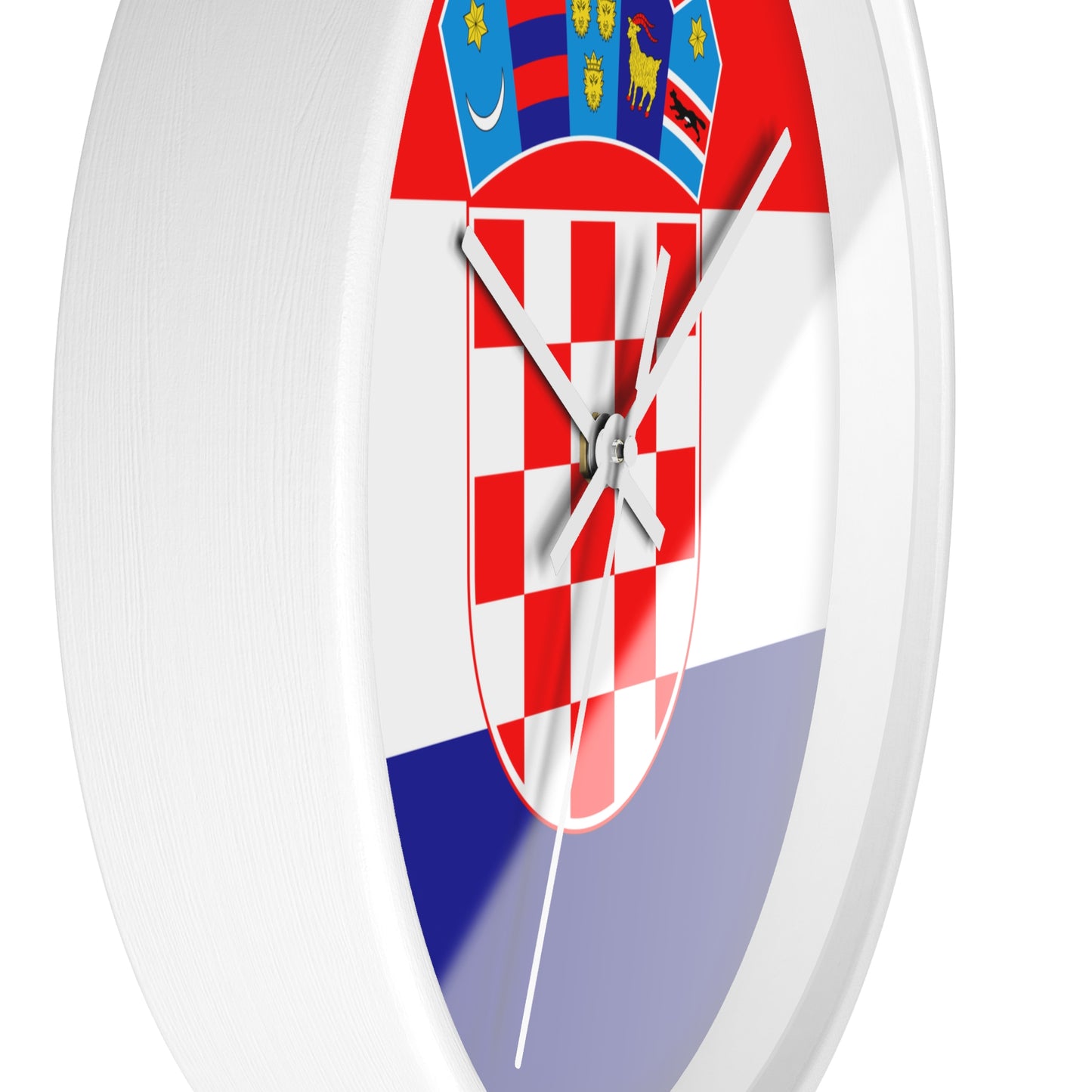 Croatian Flag Wall Clock - Elegant Home Decor for National Pride