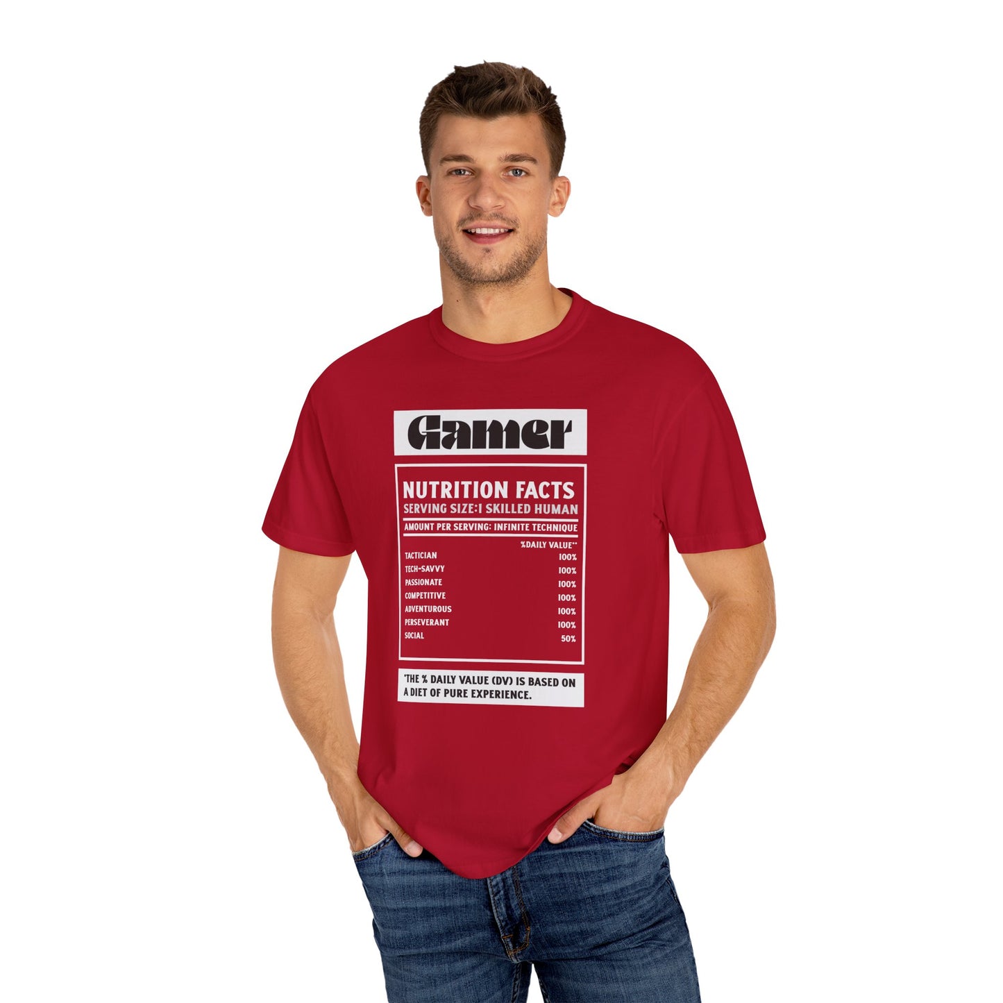 Gamer Nutrition Facts Unisex T-Shirt