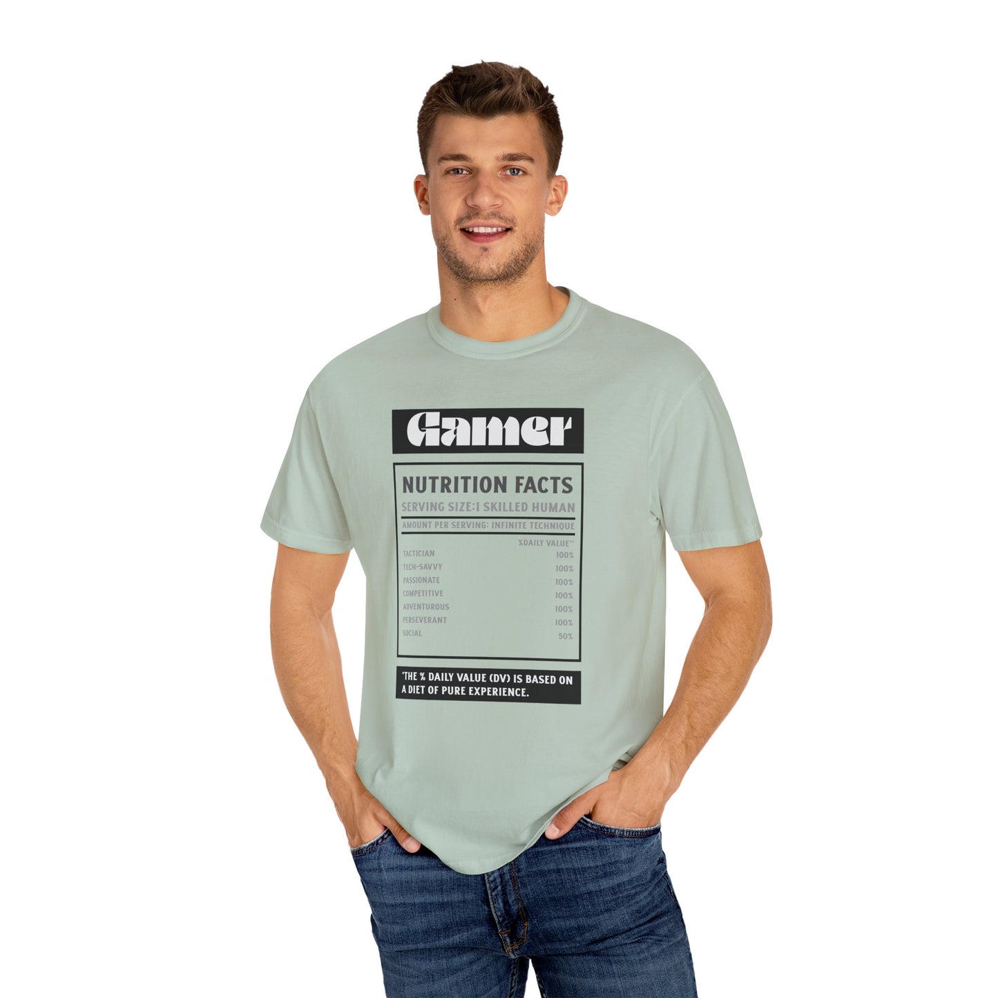 Gamer Nutrition Facts T-Shirt